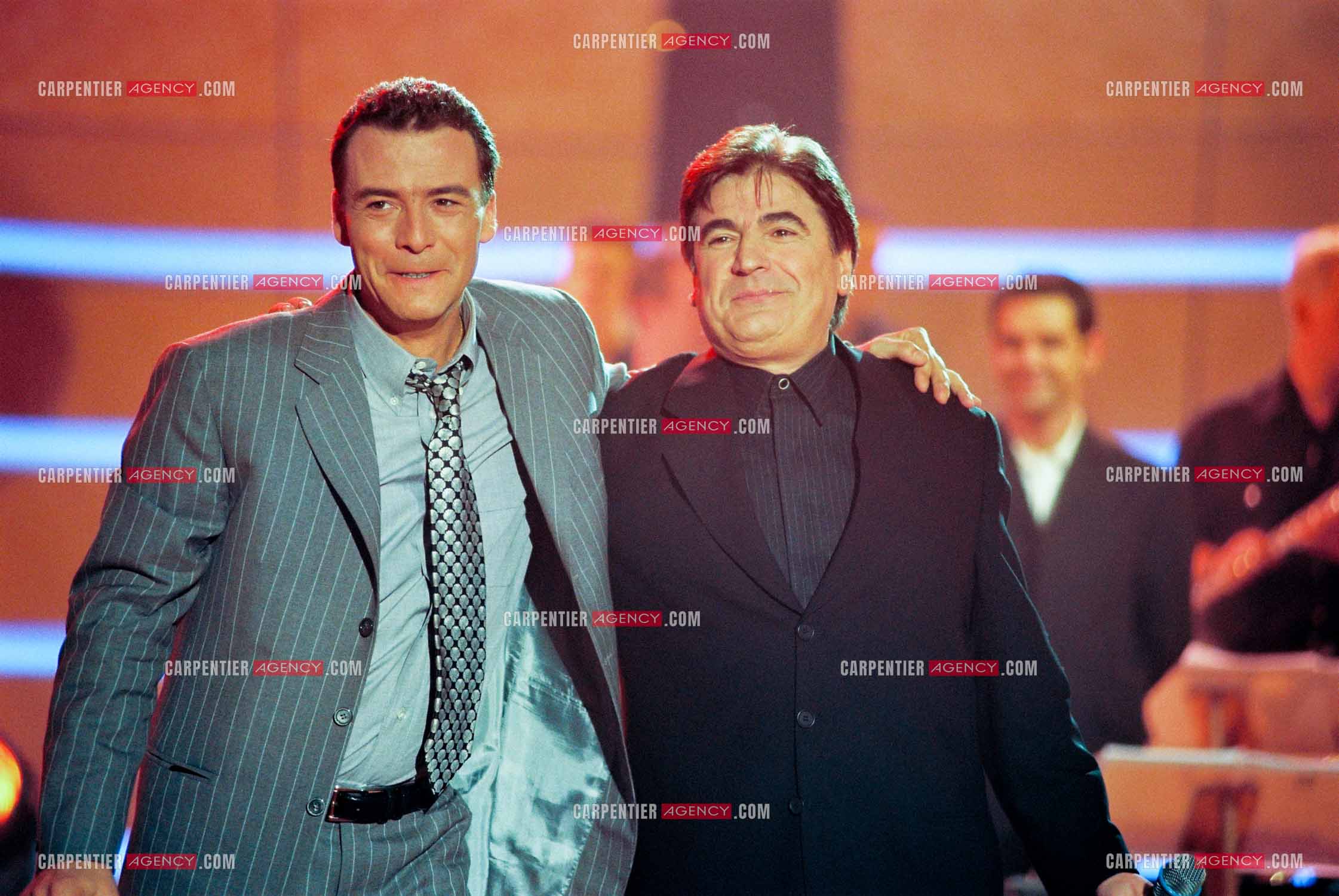 Le chanteur Serge Lama invité de l'émission “FA SI LA CHANTER“ présenté par l'animateur Pascal Brunner.   ( Exclusif )