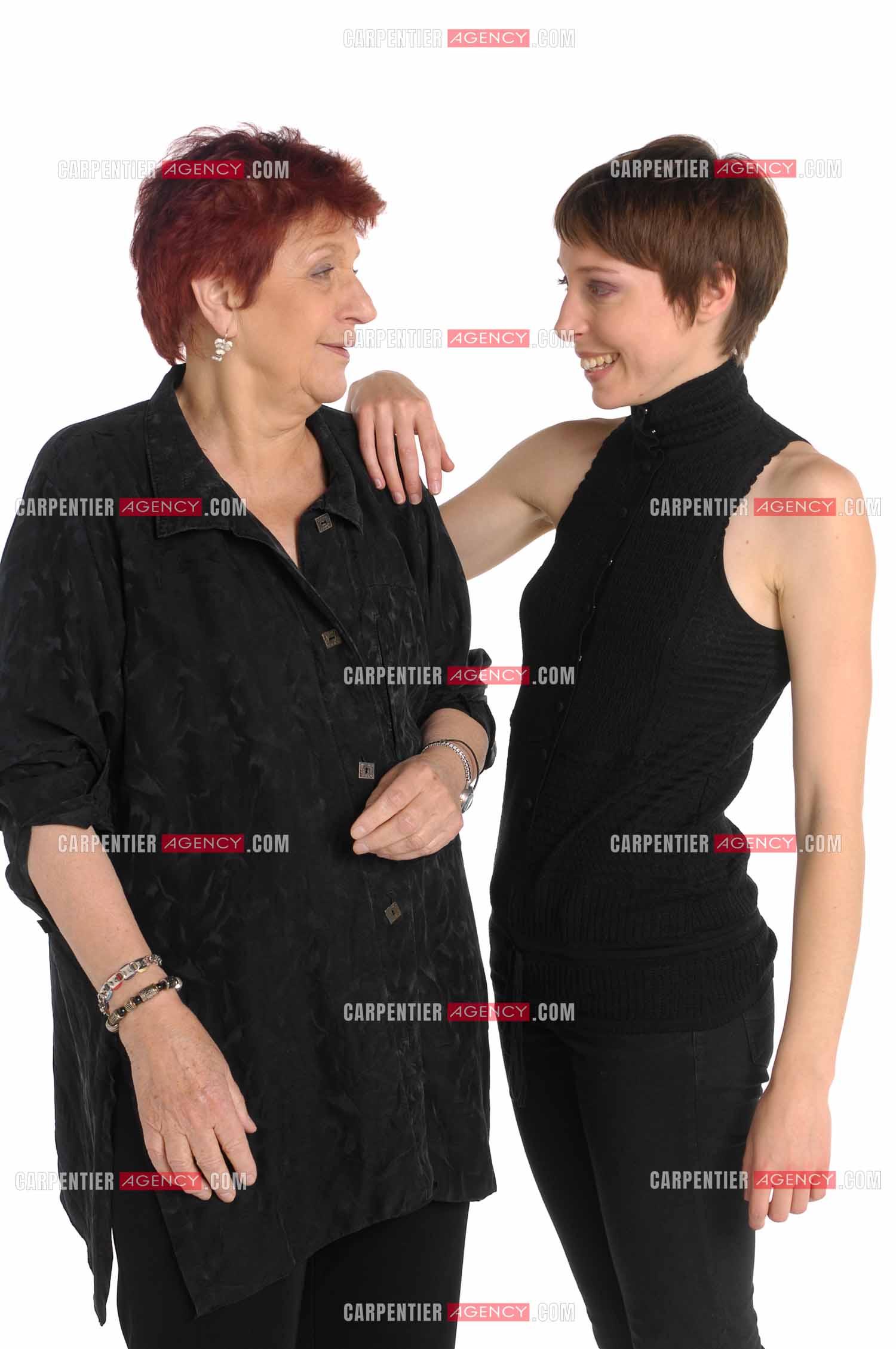 La chanteuse Anne Sylvestre et Jeanne Cherhal. ( Exclusif )