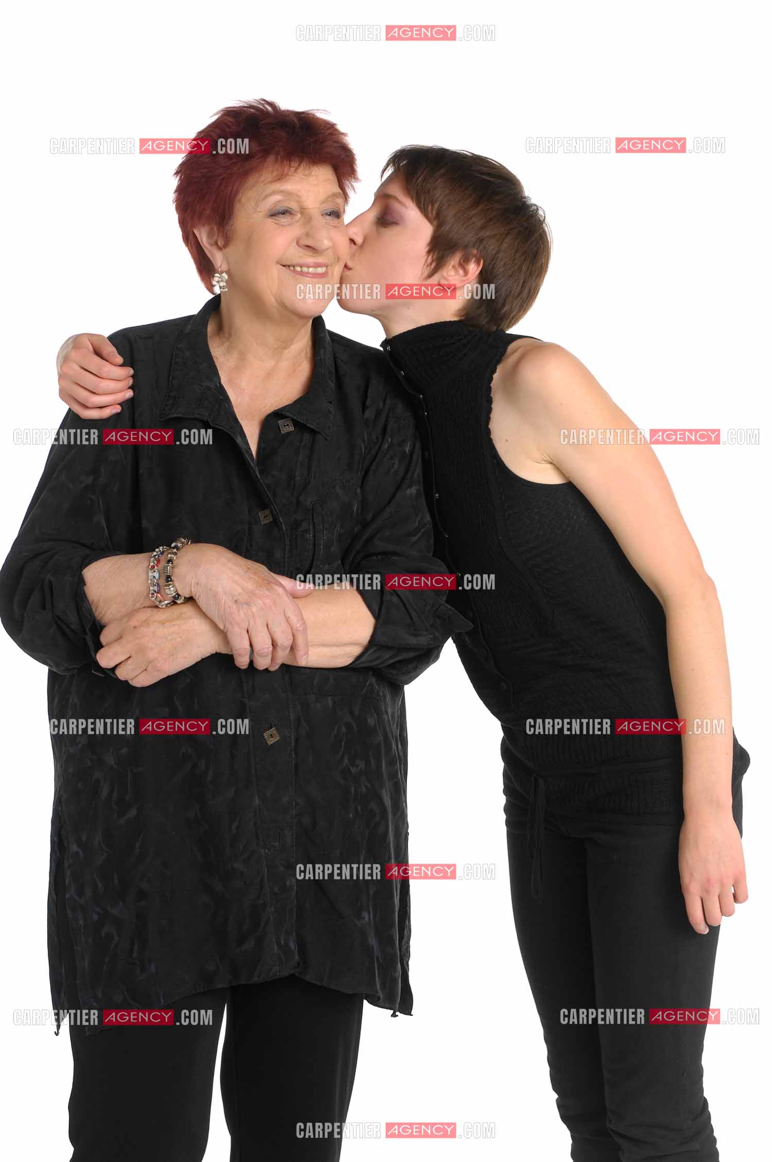 La chanteuse Anne Sylvestre et Jeanne Cherhal. ( Exclusif )