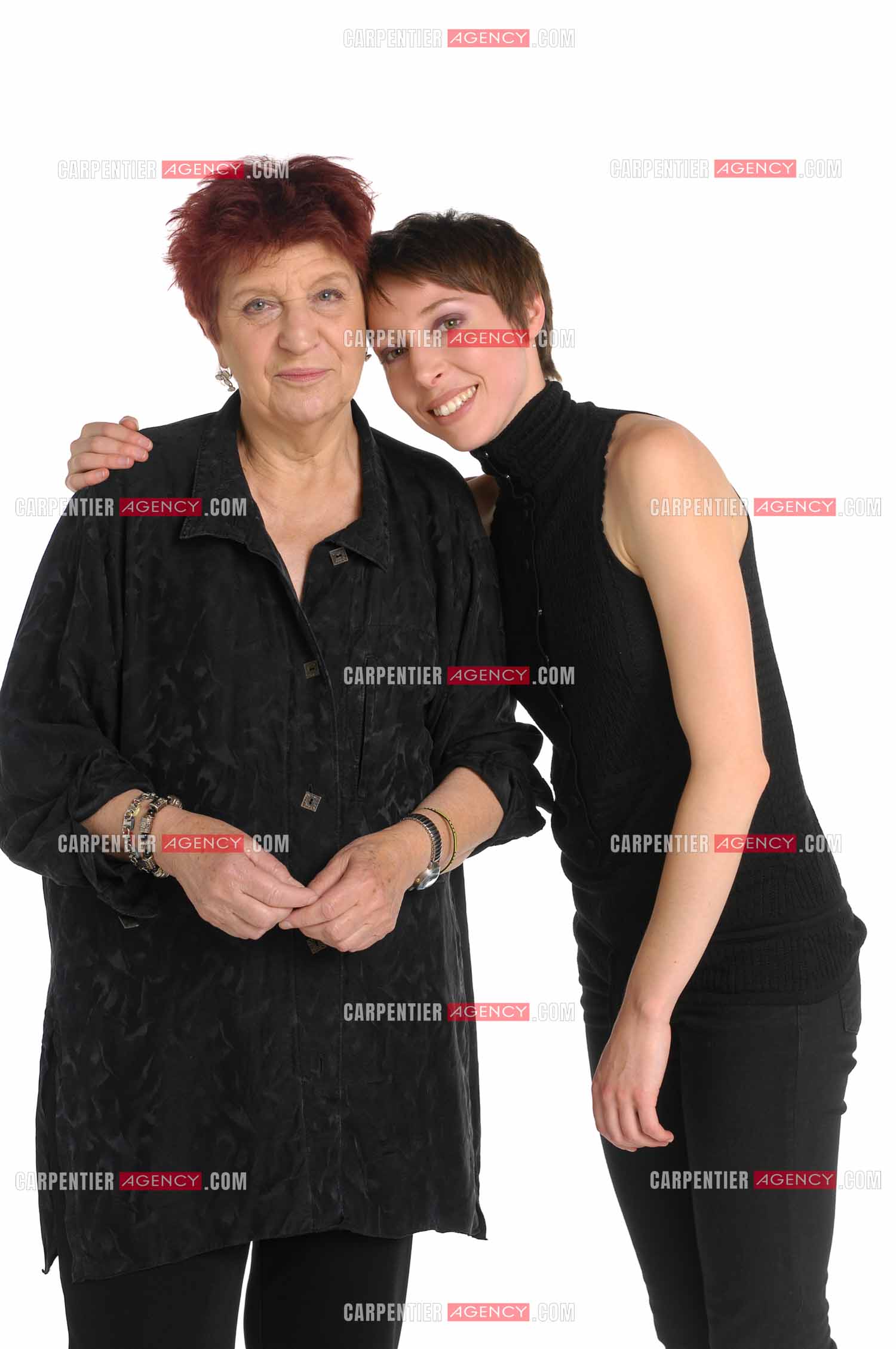 La chanteuse Anne Sylvestre et Jeanne Cherhal. ( Exclusif )