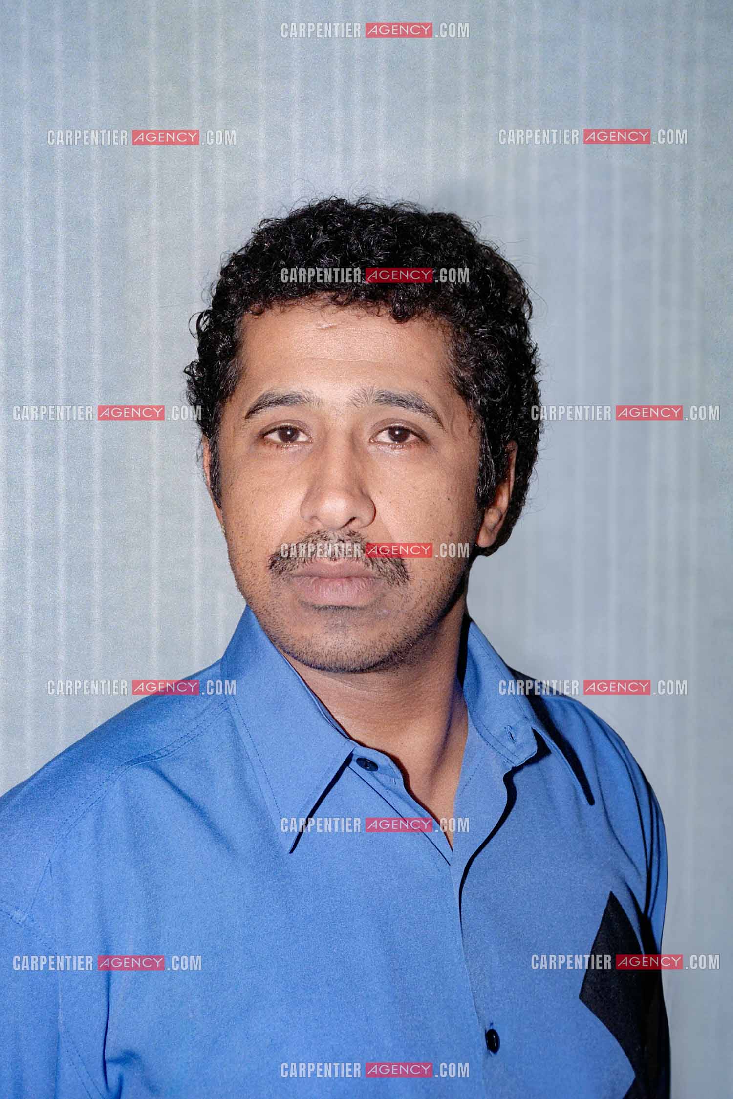 Portrait du chanteur algérien Cheb Khaled.   ( Exclusif )