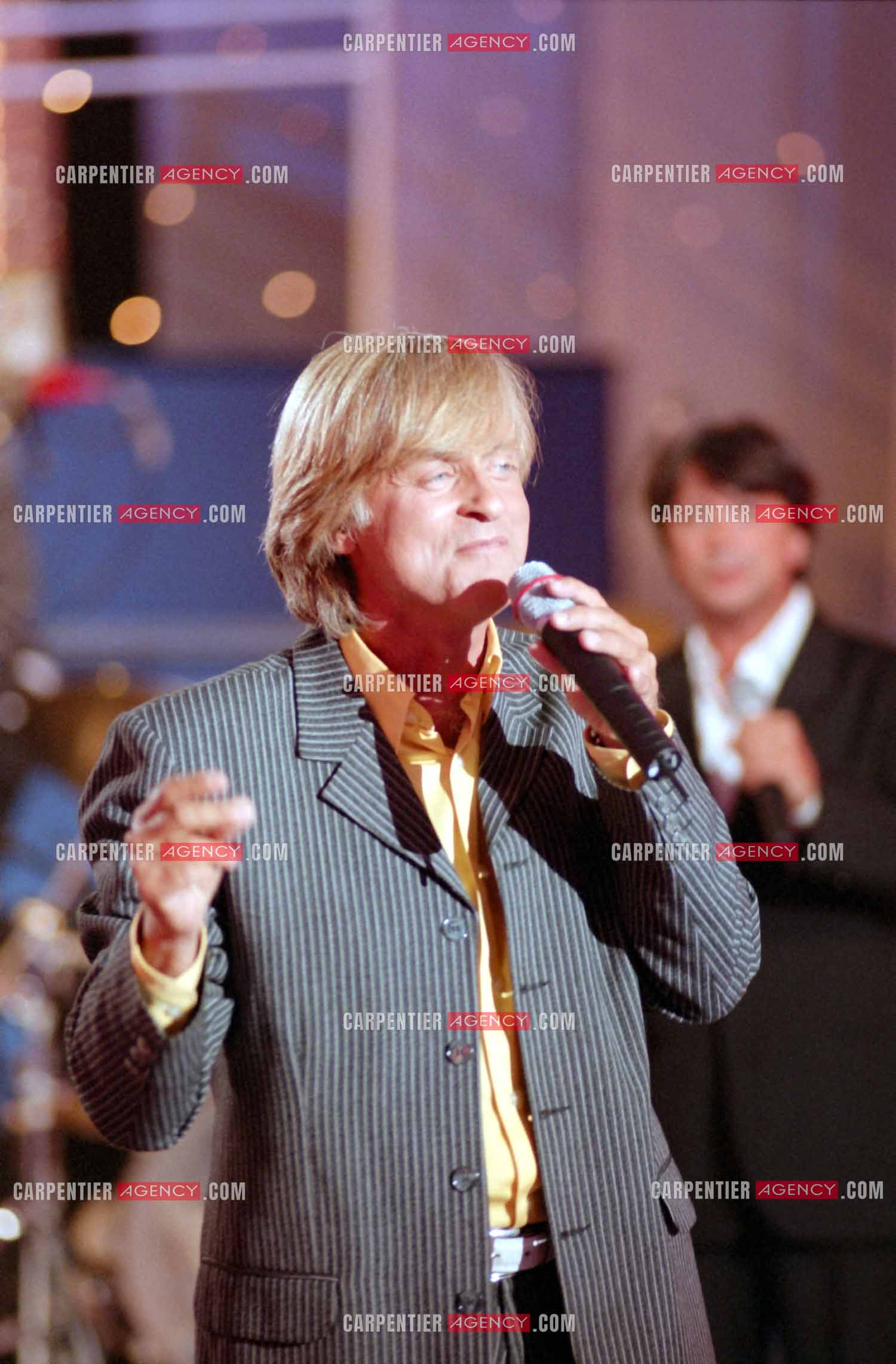 Le chanteur néerlandais Dave.  ( Exclusif )