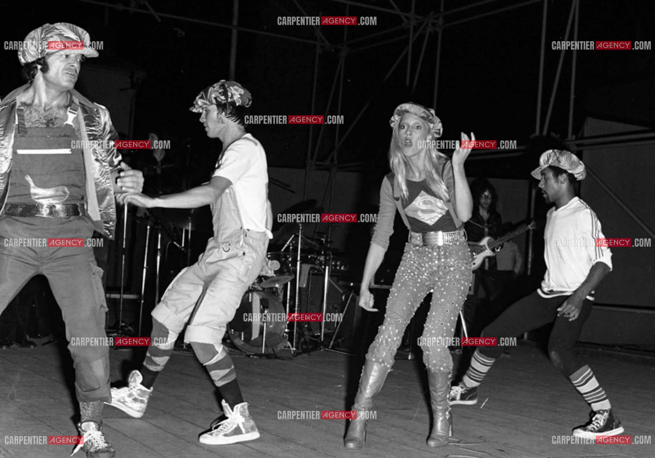 La chanteuse Sylvie Vartan en concert à Grenoble en 1977.