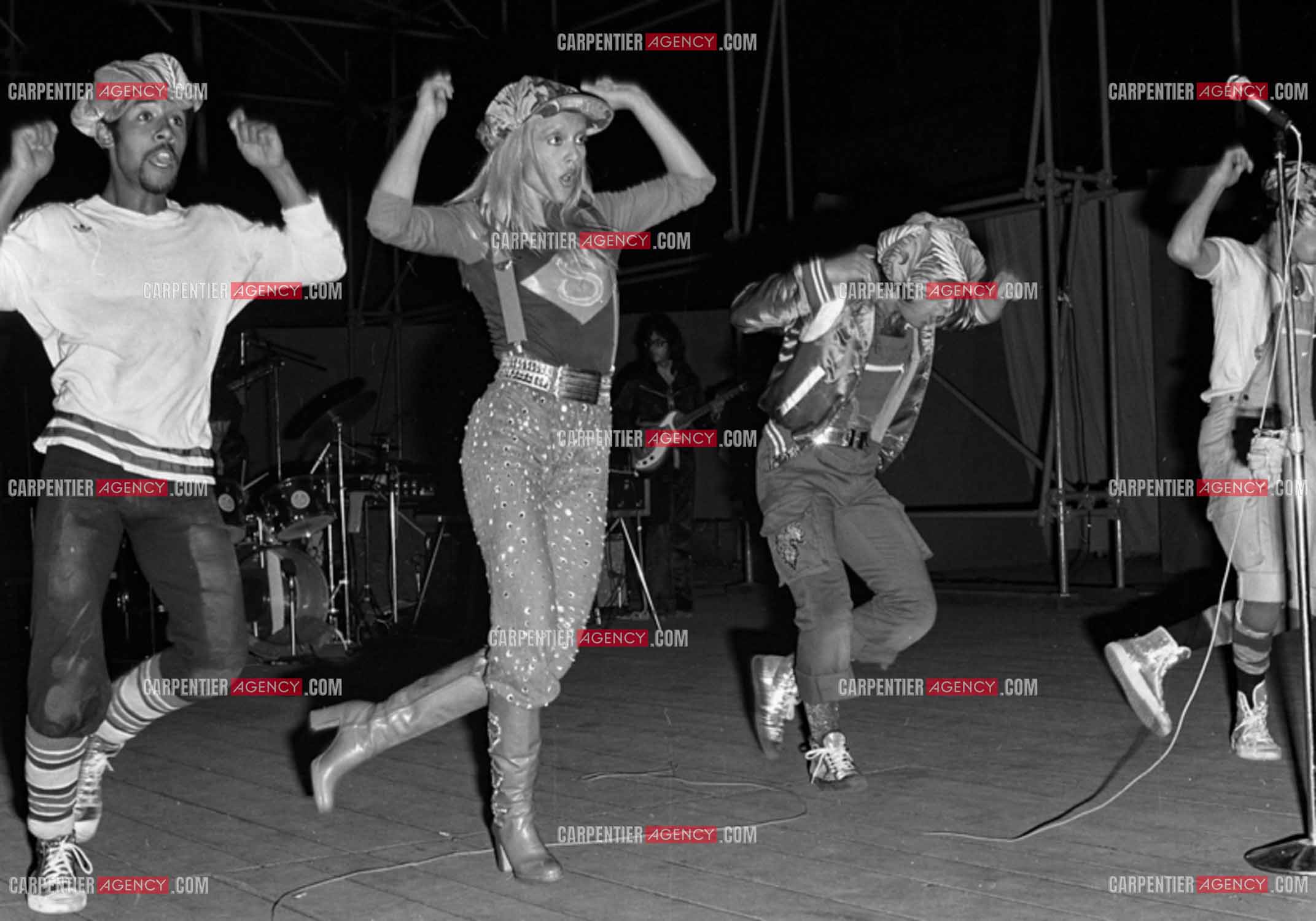 La chanteuse Sylvie Vartan en concert à Grenoble en 1977.