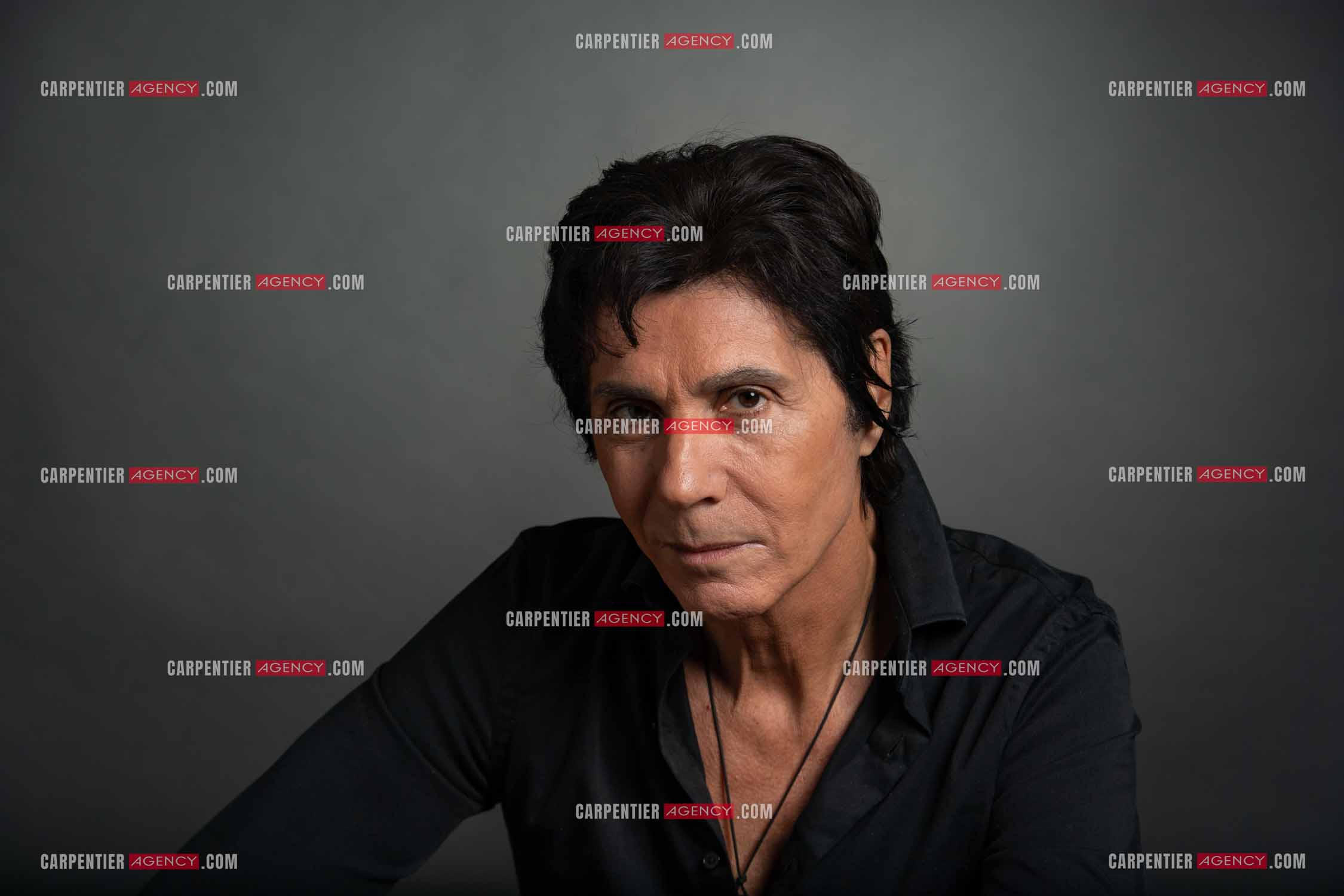 Portrait du chanteur Jean-Luc Lahaye.  ( Exclusif )