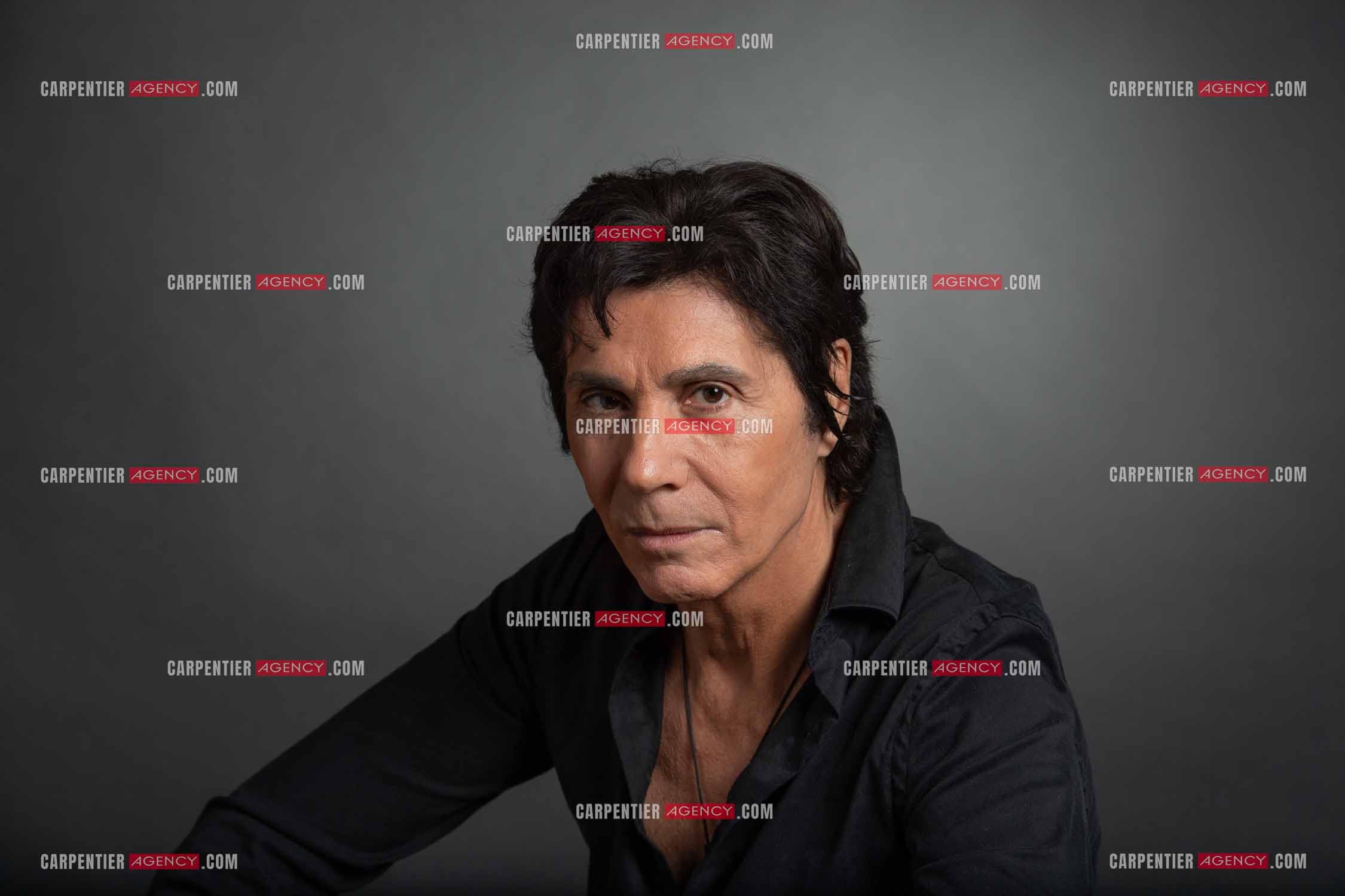 Portrait du chanteur Jean-Luc Lahaye.  ( Exclusif )