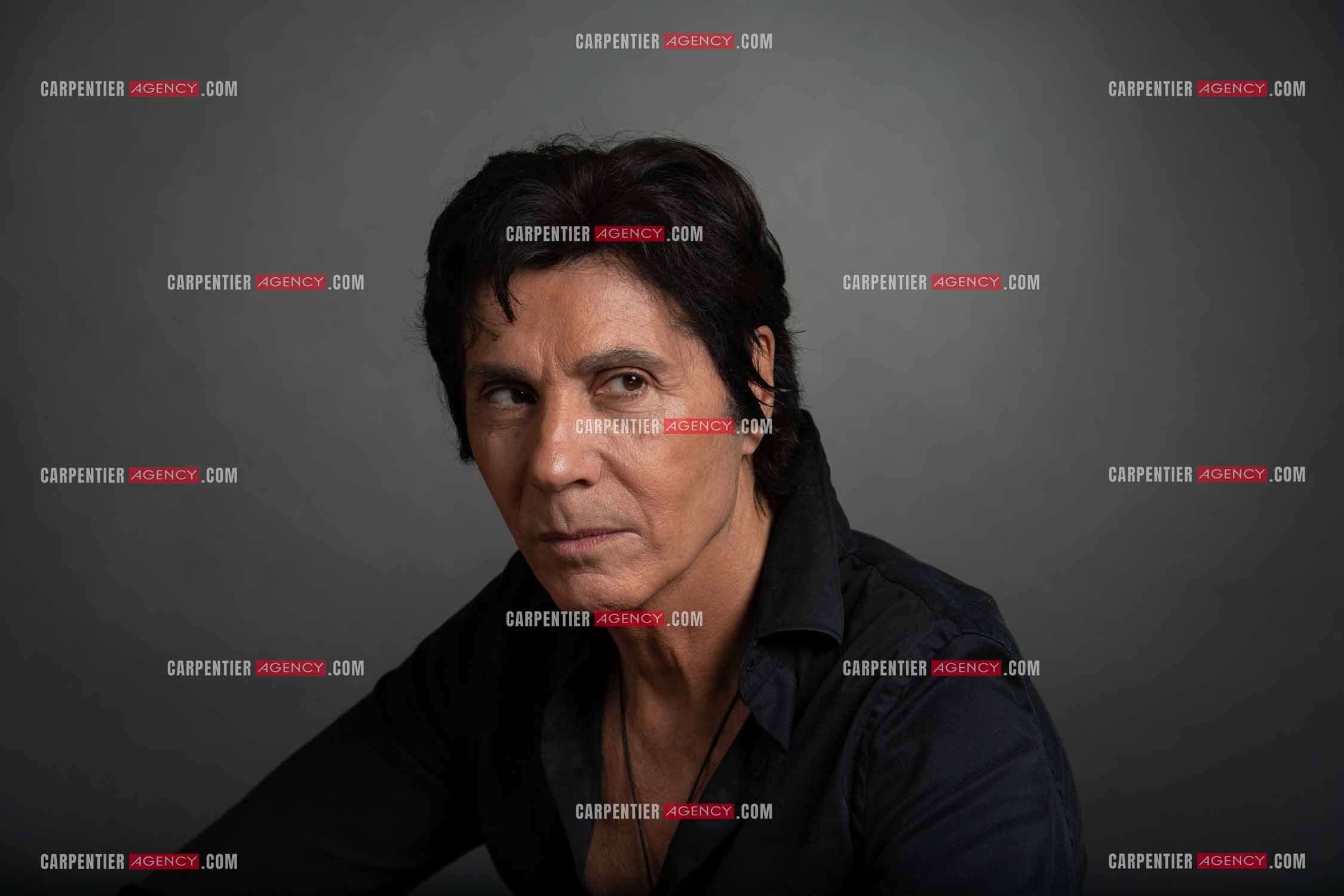 Portrait du chanteur Jean-Luc Lahaye.  ( Exclusif )