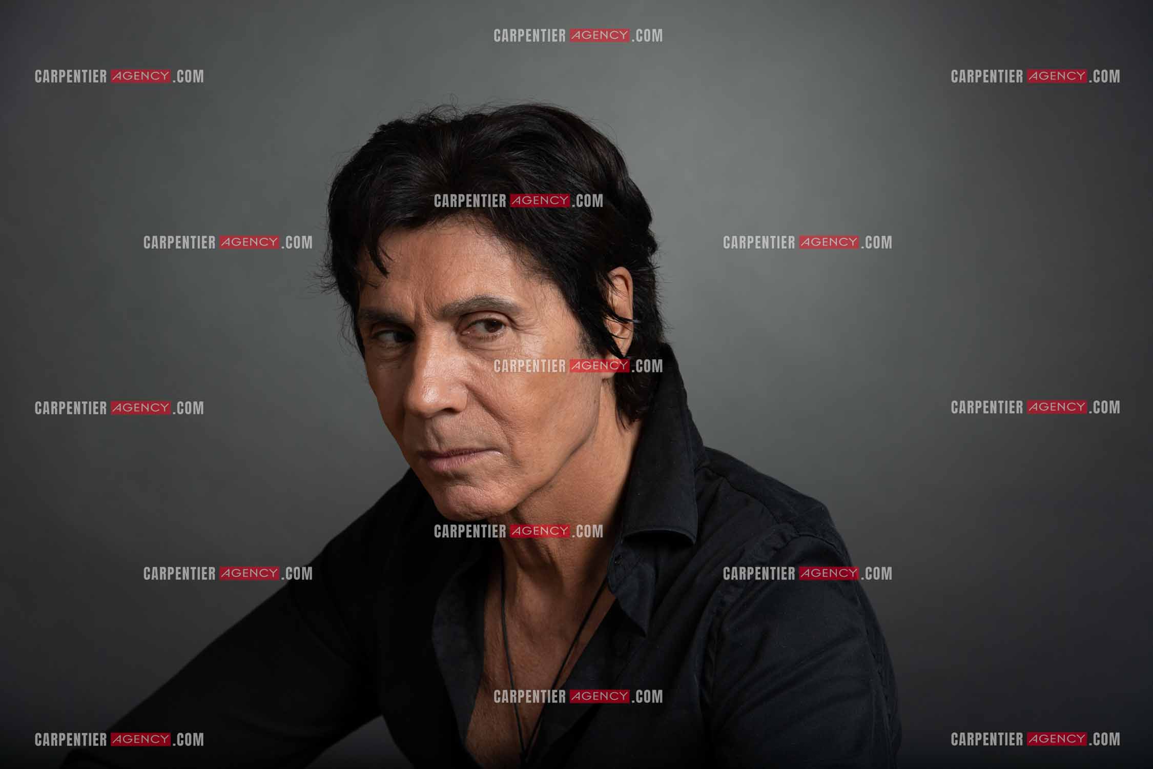 Portrait du chanteur Jean-Luc Lahaye.  ( Exclusif )