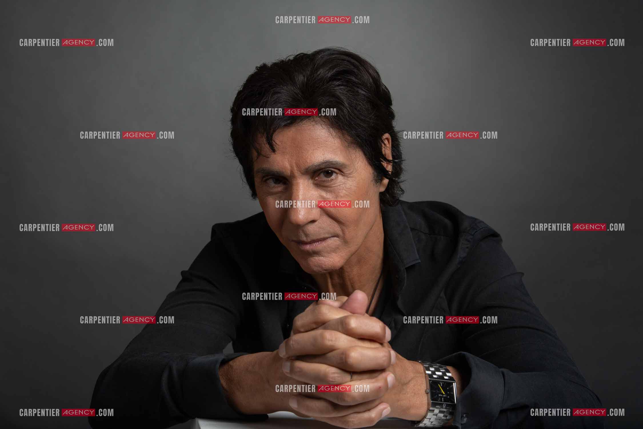 Portrait du chanteur Jean-Luc Lahaye.  ( Exclusif )