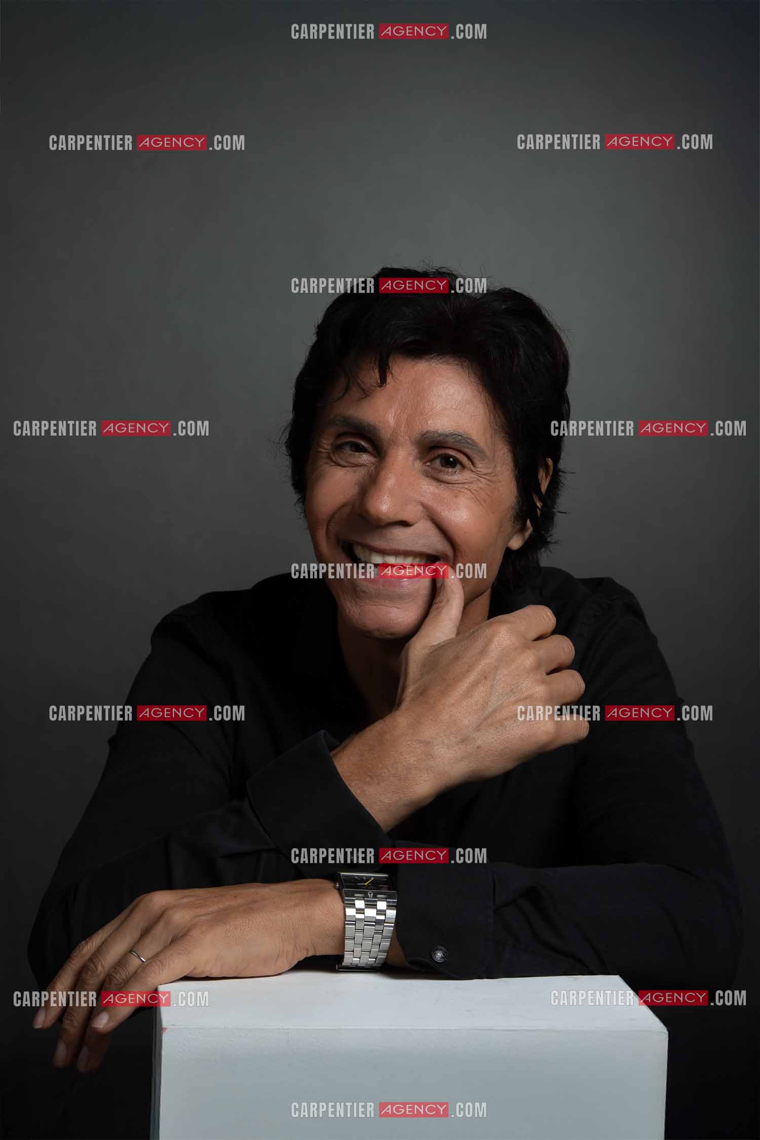 Portrait du chanteur Jean-Luc Lahaye.  ( Exclusif )