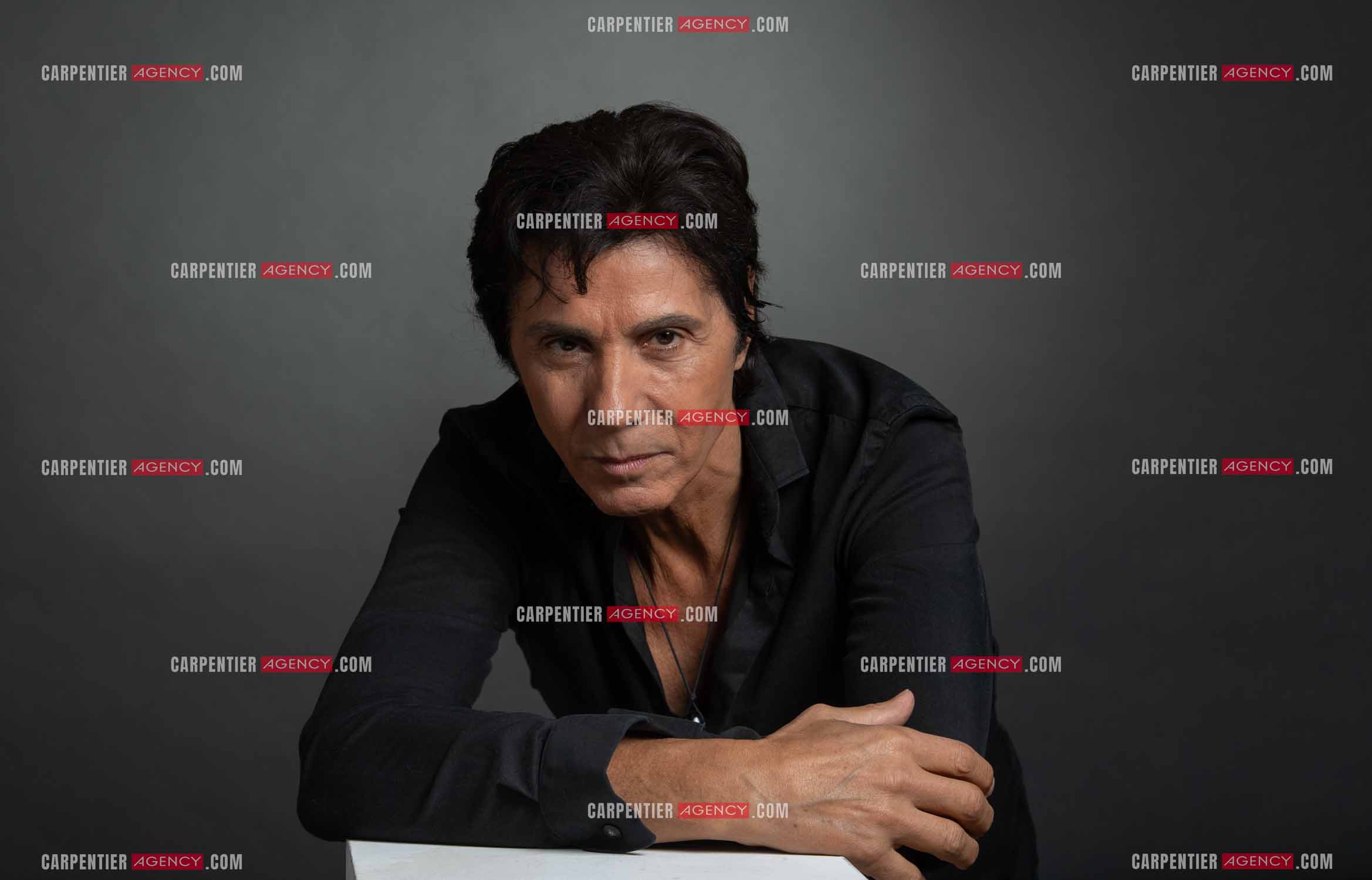 Portrait du chanteur Jean-Luc Lahaye.  ( Exclusif )