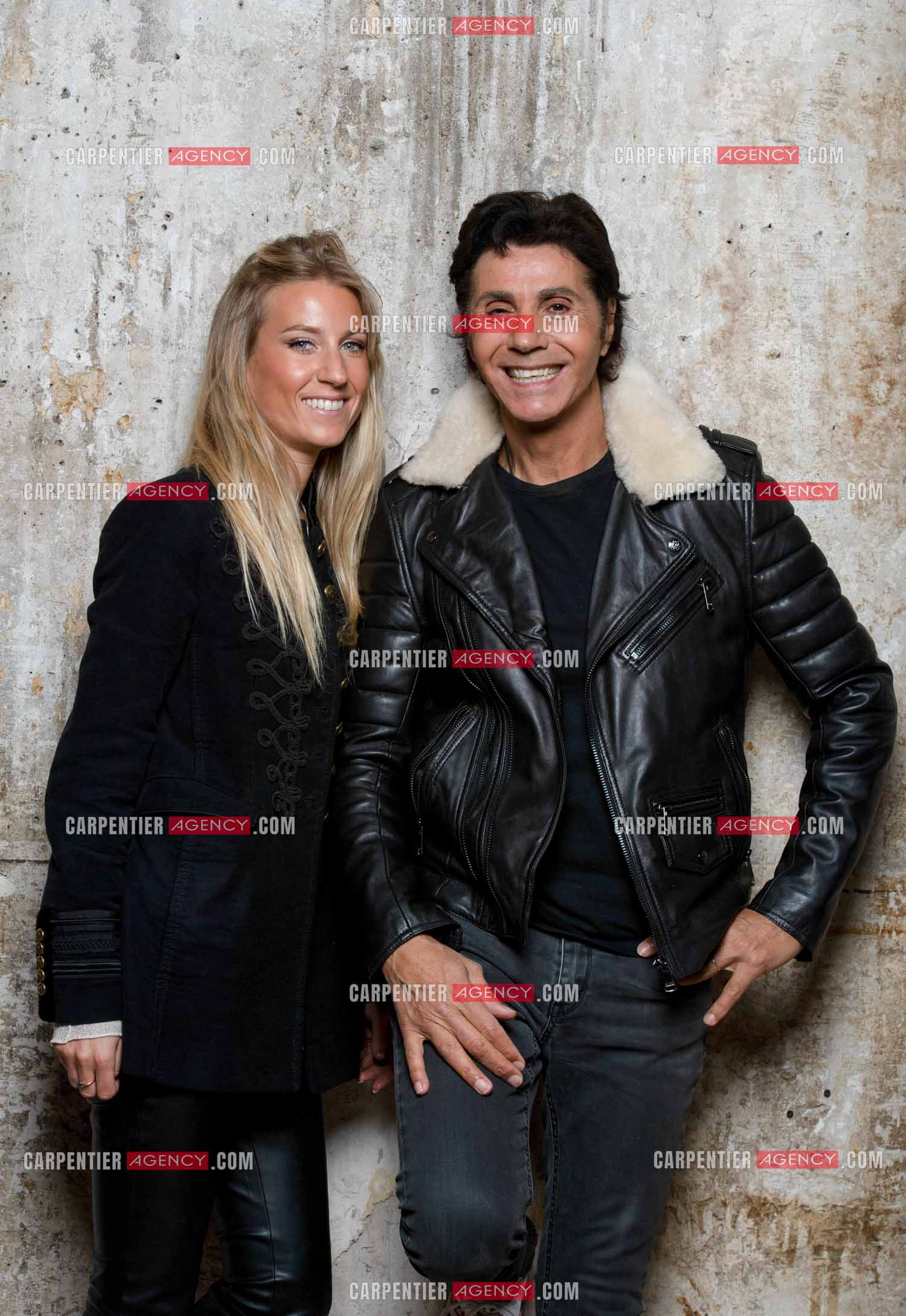 Le chanteur Jean-Luc Lahaye avec sa nouvelle compagne Paola.    ( Exclusif )