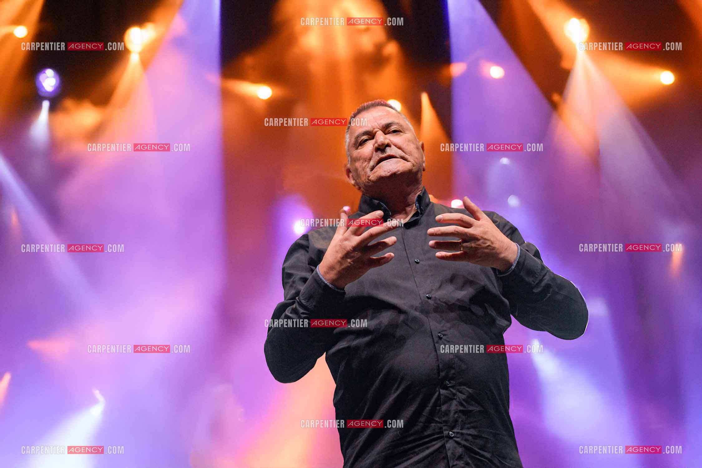 L'humoriste Jean-Marie Bigard en spectacle aux arènes de Fréjus.  ( Exclusif )