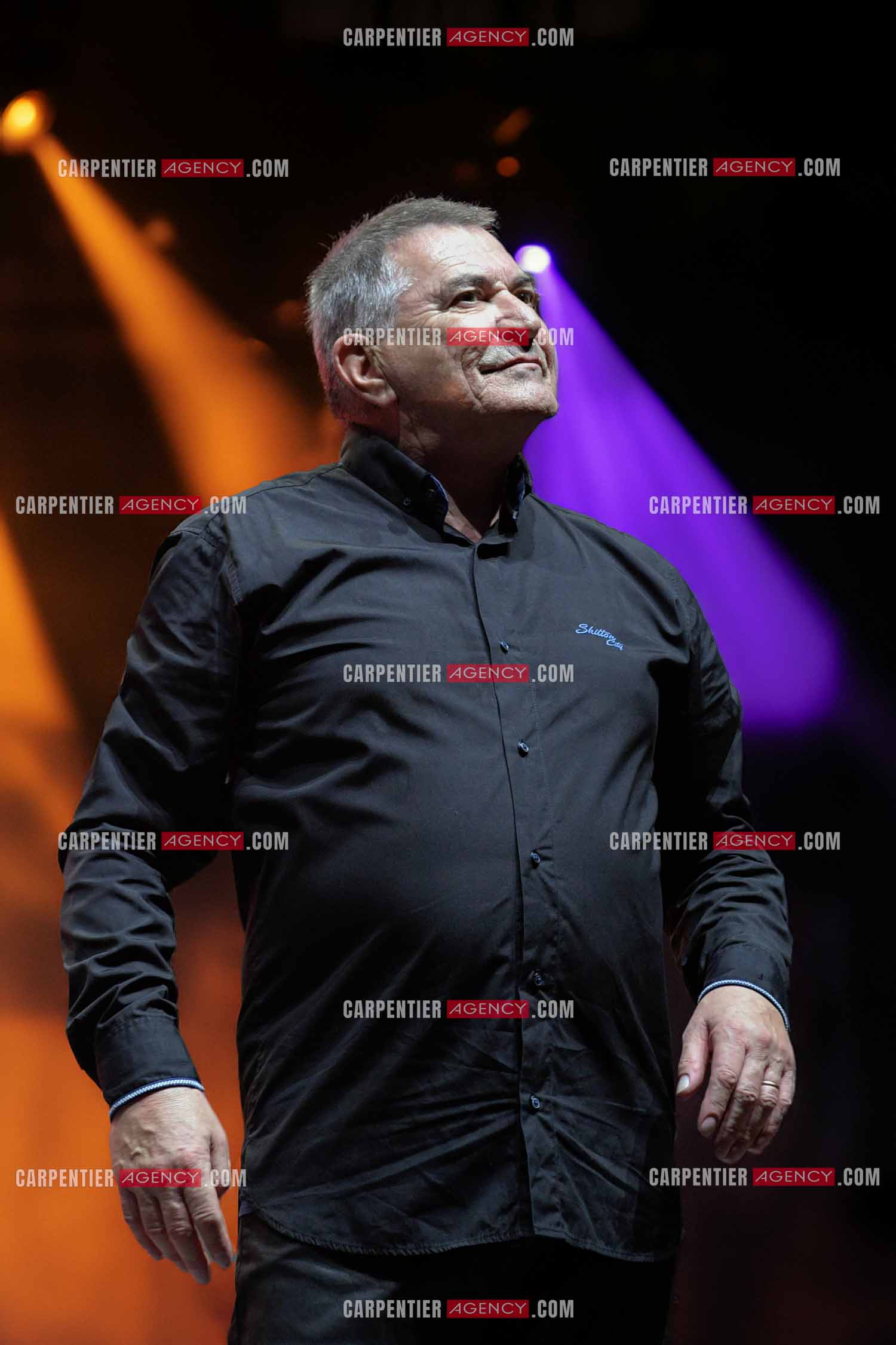 L'humoriste Jean-Marie Bigard en spectacle aux arènes de Fréjus.  ( Exclusif )