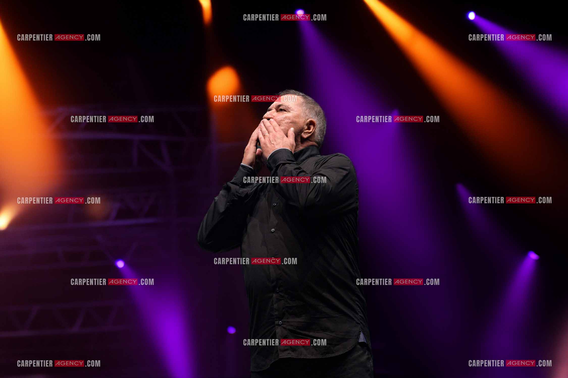 L'humoriste Jean-Marie Bigard en spectacle aux arènes de Fréjus.  ( Exclusif )