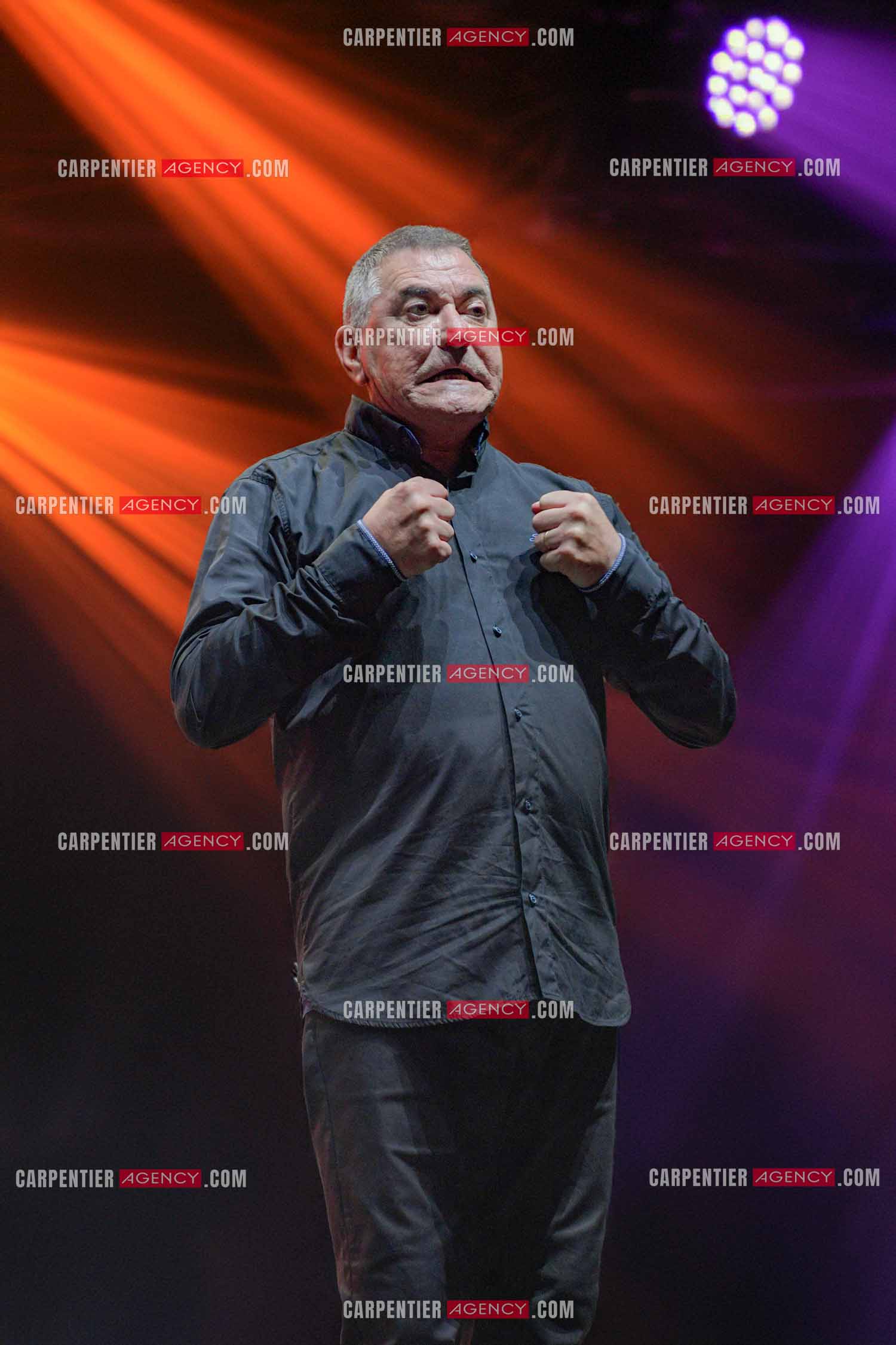 L'humoriste Jean-Marie Bigard en spectacle aux arènes de Fréjus.  ( Exclusif )
