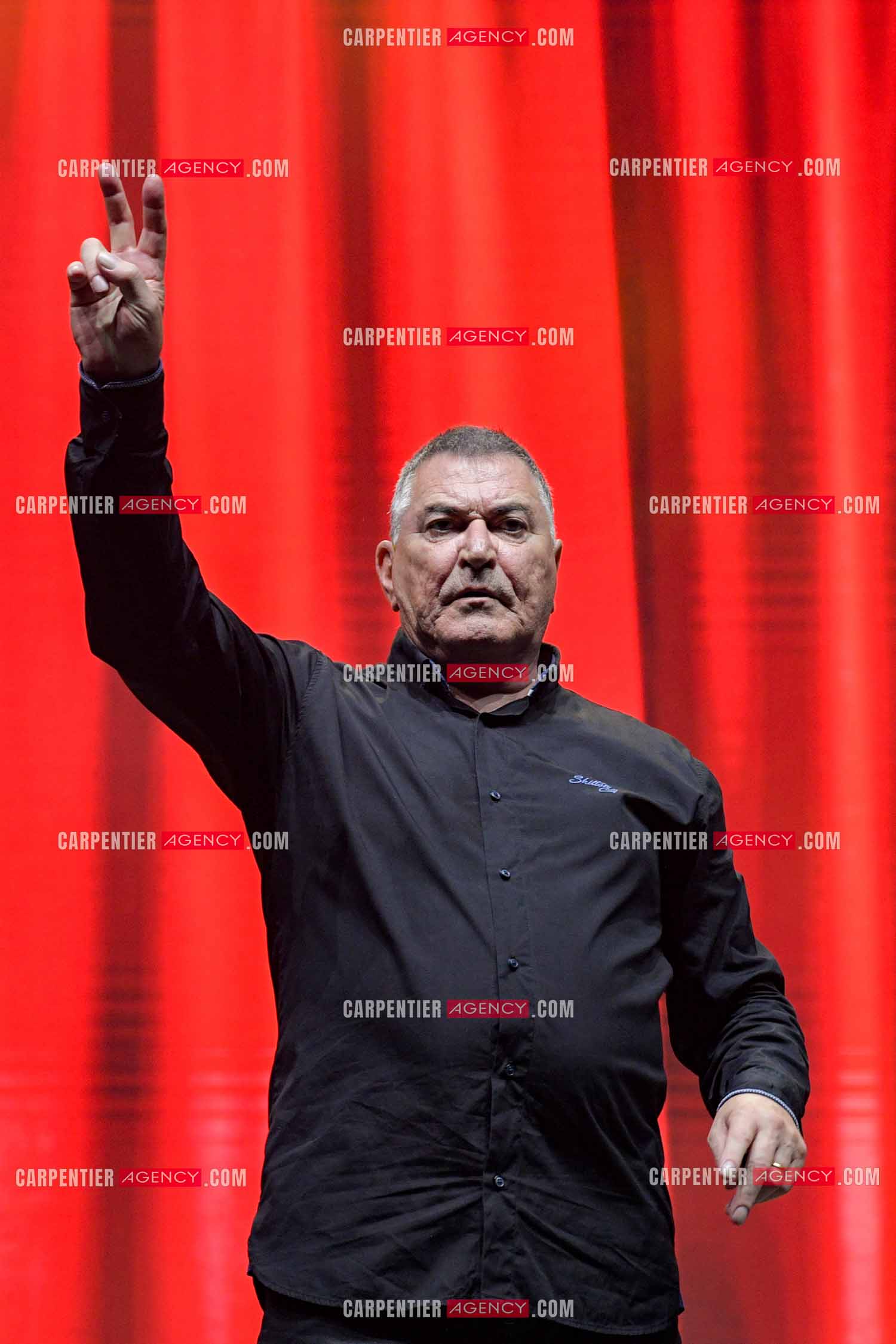 L'humoriste Jean-Marie Bigard en spectacle aux arènes de Fréjus.  ( Exclusif )