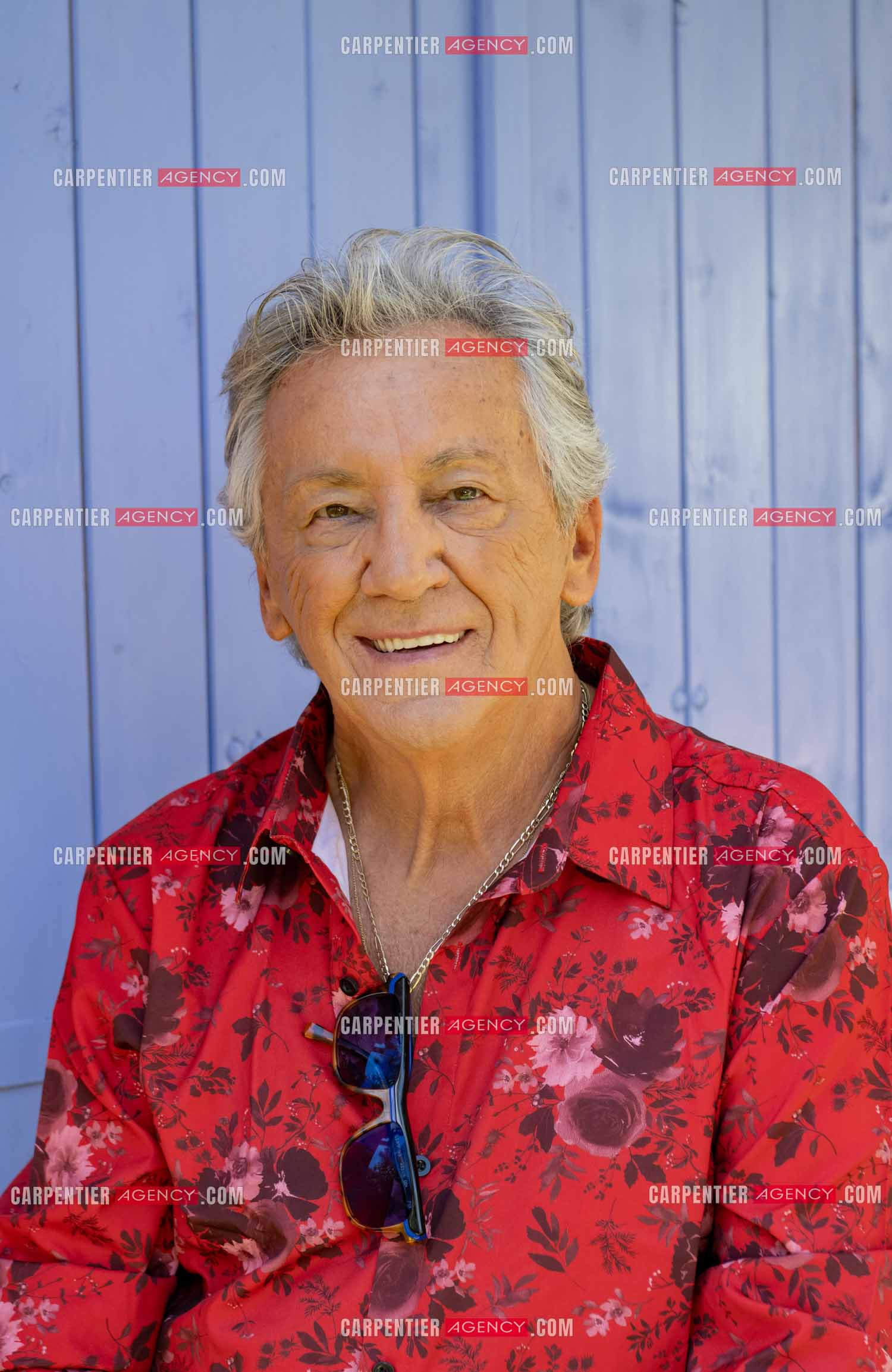 Portrait du chanteur Jean-Pierre Savelli chez lui dans le Var le 28 Mai 2025.  ( Exclusif )