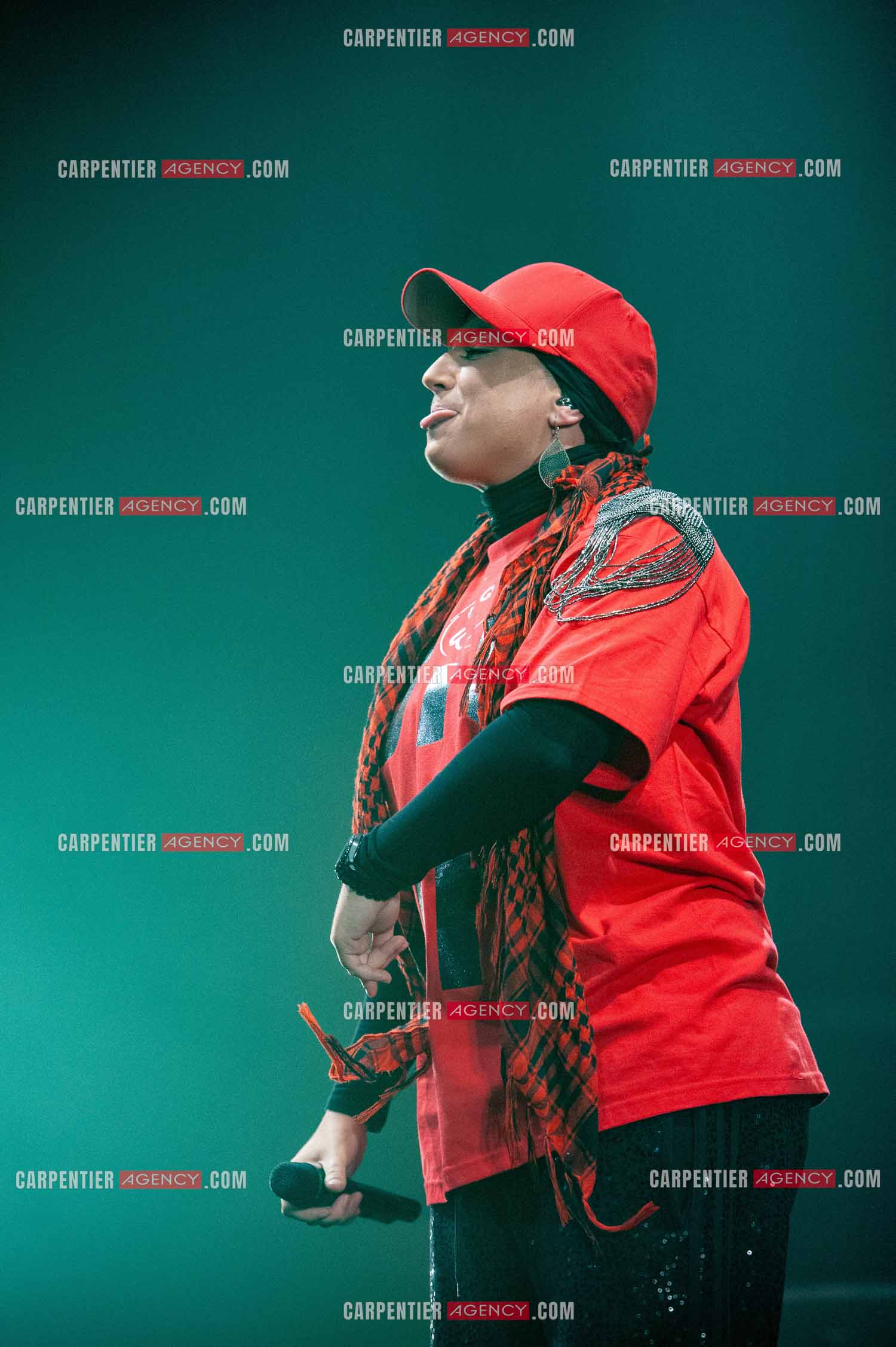 La chanteuse Diam's en concert au Zénith de Paris en 2010.    ( Exclusif )