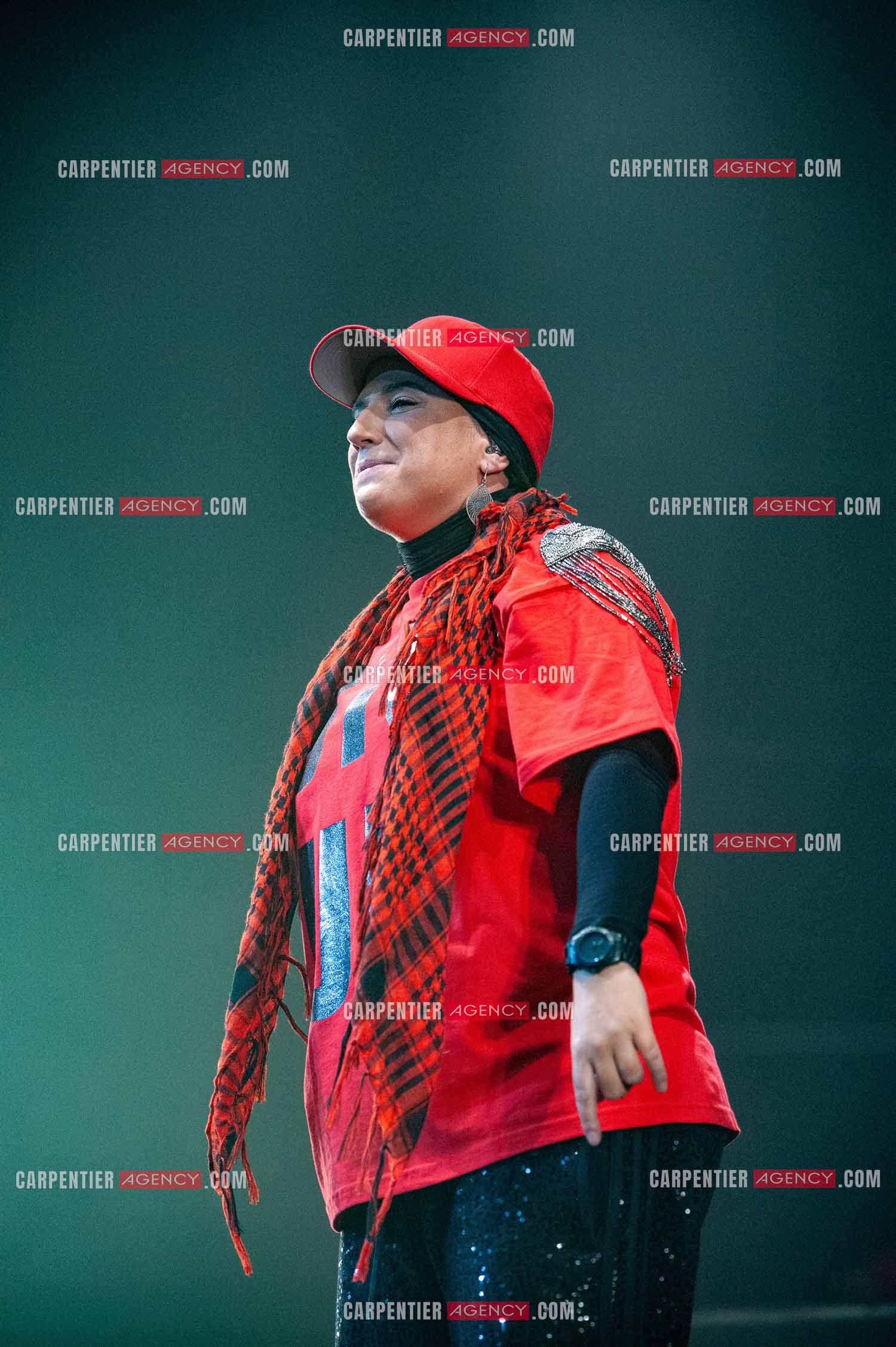 La chanteuse Diam's en concert au Zénith de Paris en 2010.    ( Exclusif )