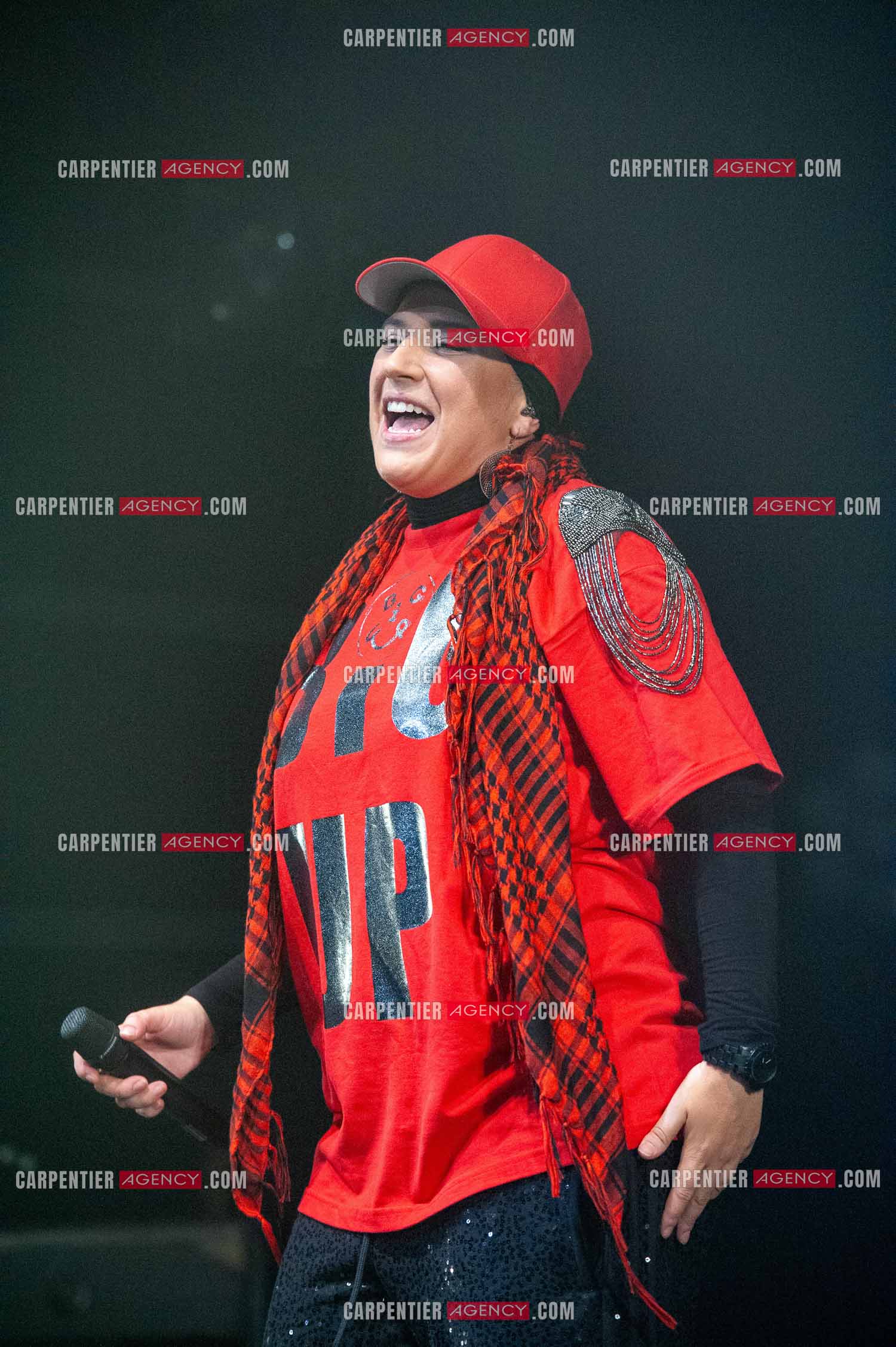 La chanteuse Diam's en concert au Zénith de Paris en 2010.    ( Exclusif )