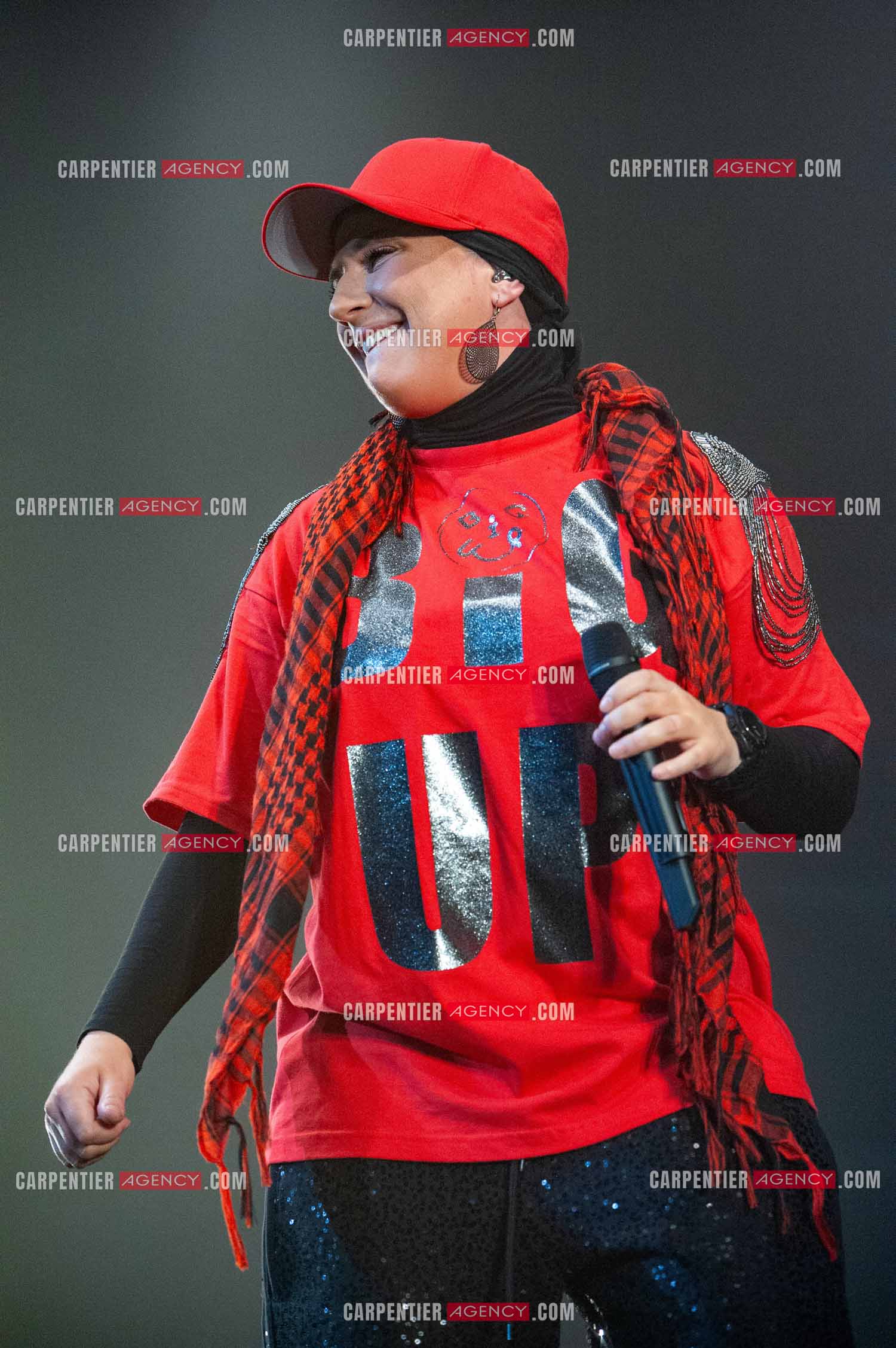 La chanteuse Diam's en concert au Zénith de Paris en 2010.    ( Exclusif )