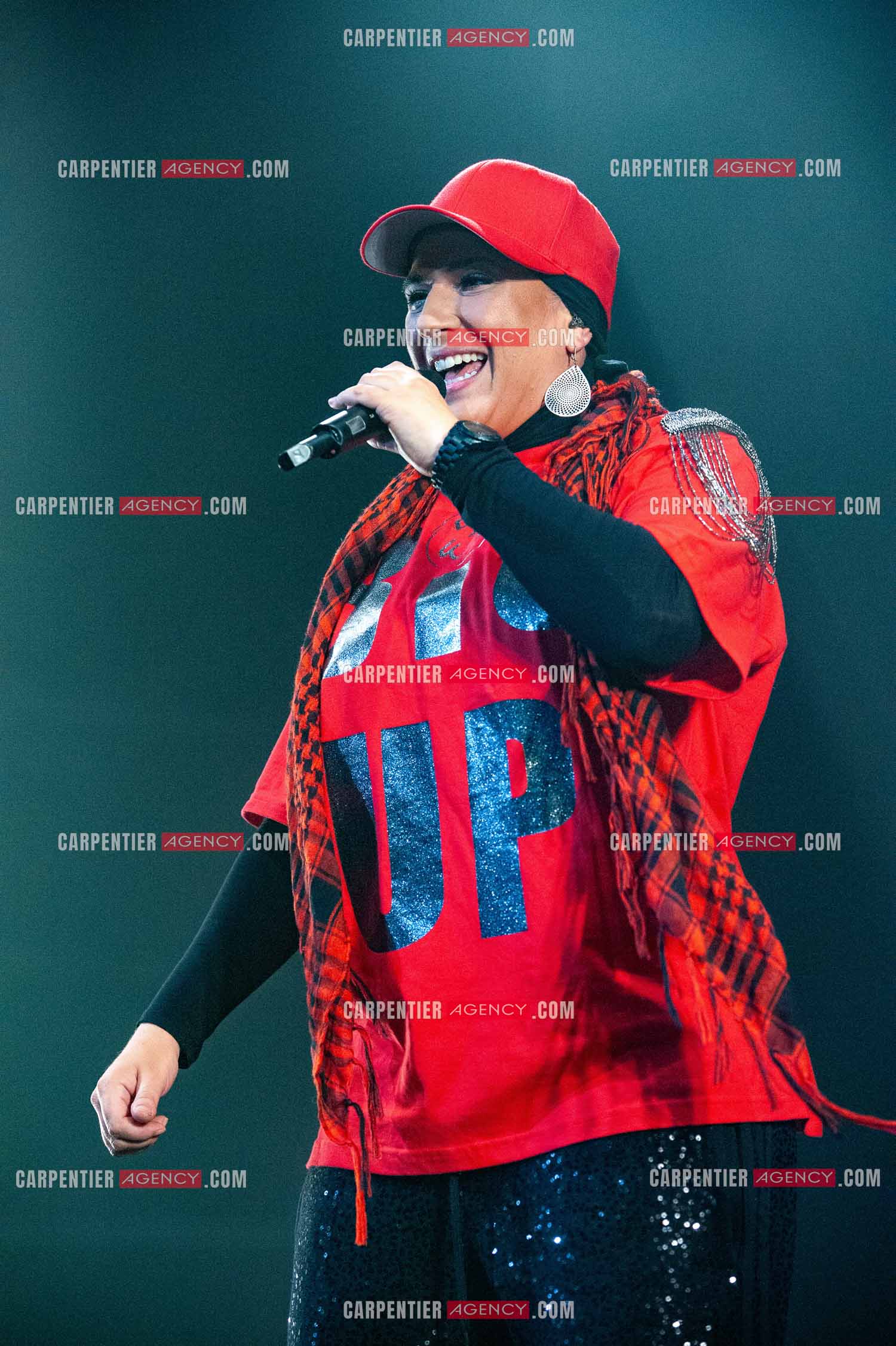 La chanteuse Diam's en concert au Zénith de Paris en 2010.    ( Exclusif )