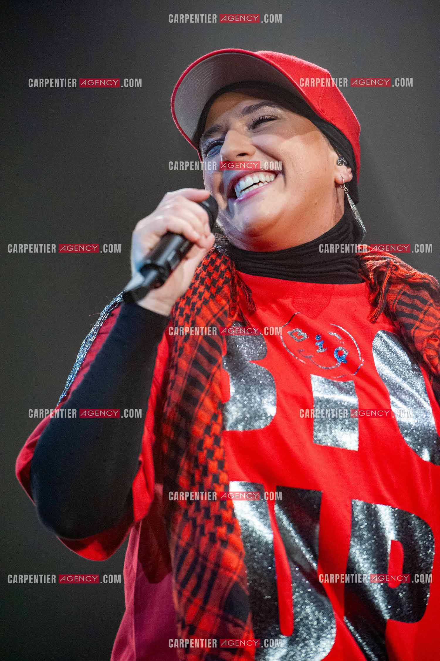 La chanteuse Diam's en concert au Zénith de Paris en 2010.    ( Exclusif )