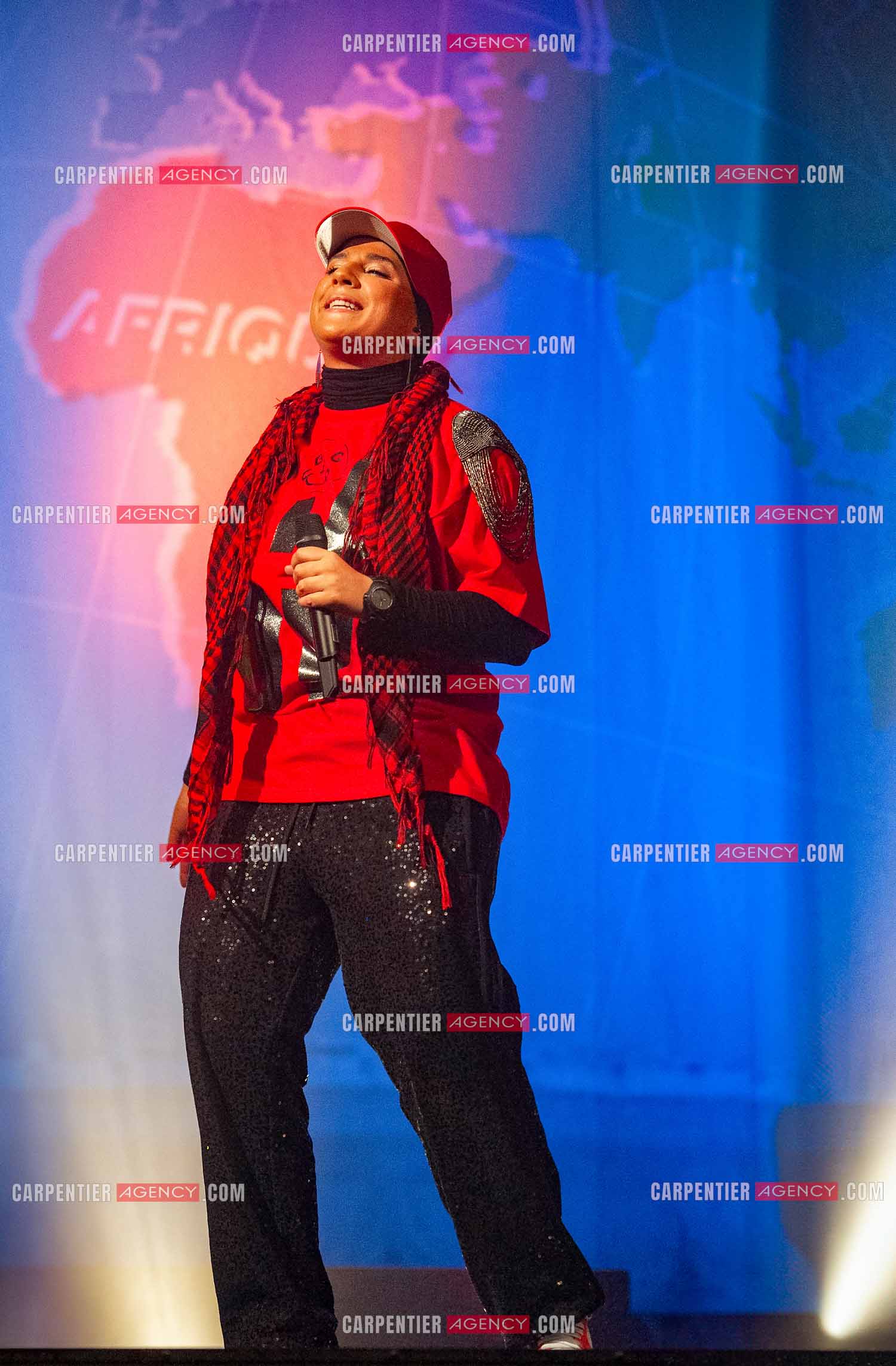 La chanteuse Diam's en concert au Zénith de Paris en 2010.    ( Exclusif )