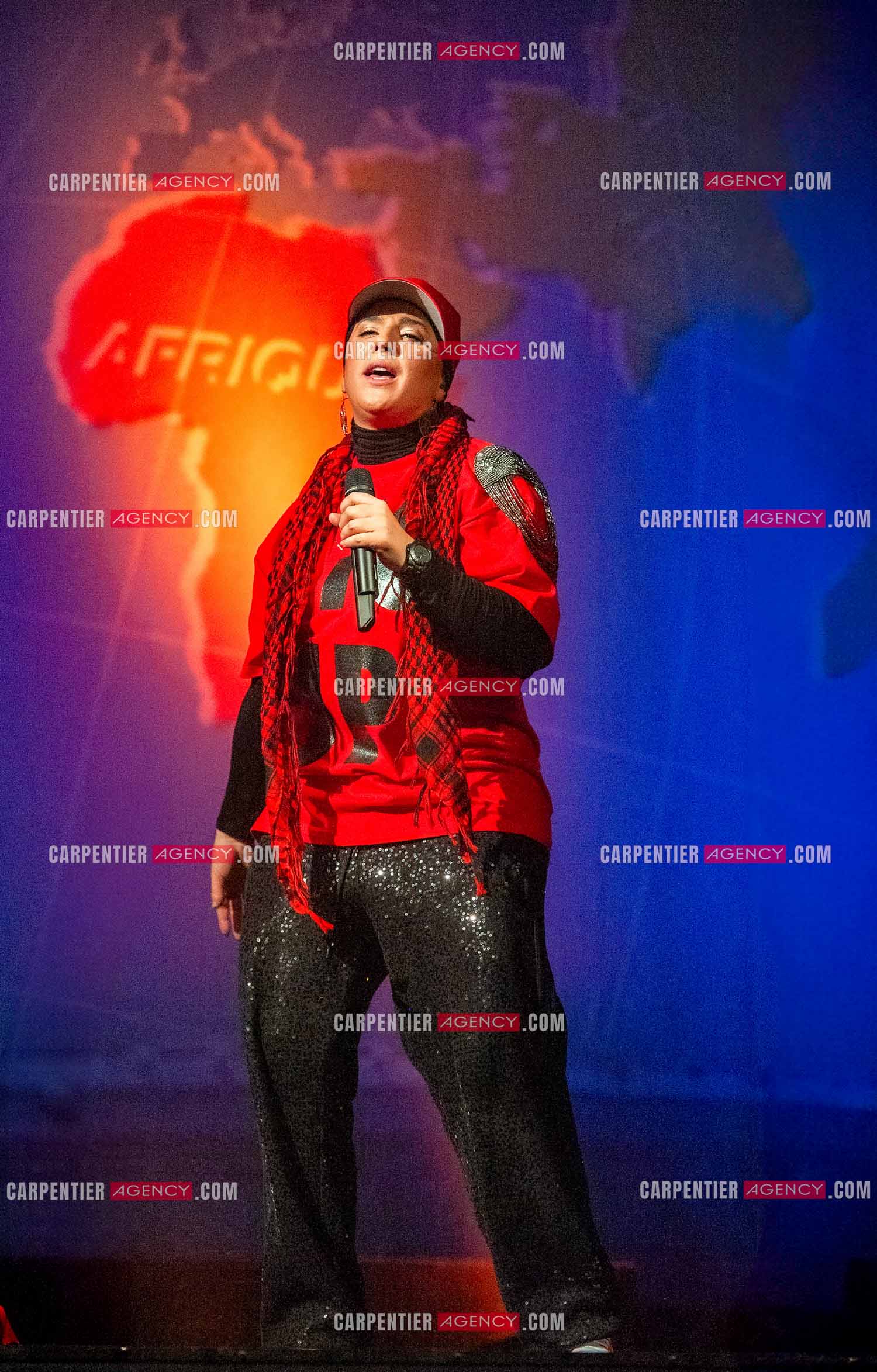 La chanteuse Diam's en concert au Zénith de Paris en 2010.    ( Exclusif )