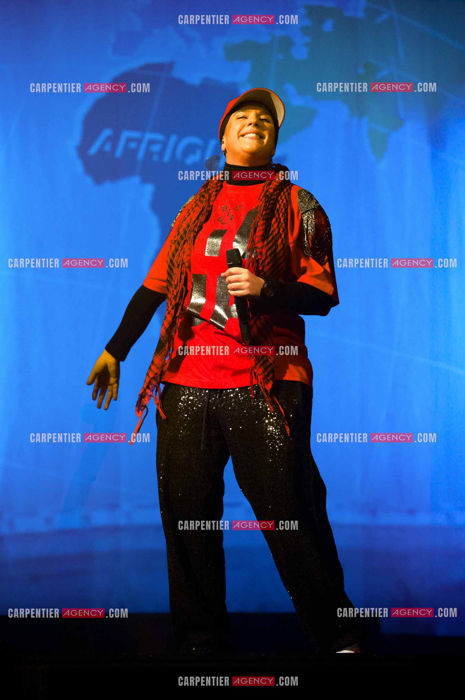 La chanteuse Diam's en concert au Zénith de Paris en 2010.    ( Exclusif )