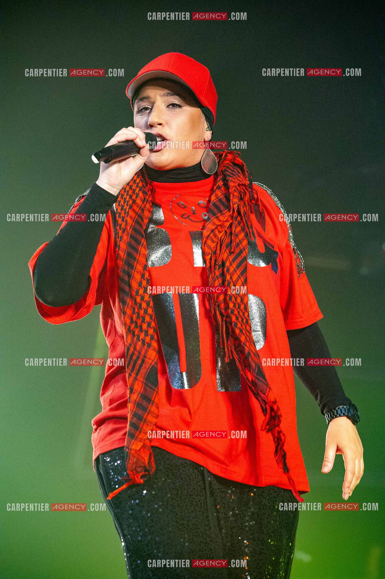 La chanteuse Diam's en concert au Zénith de Paris en 2010.    ( Exclusif )