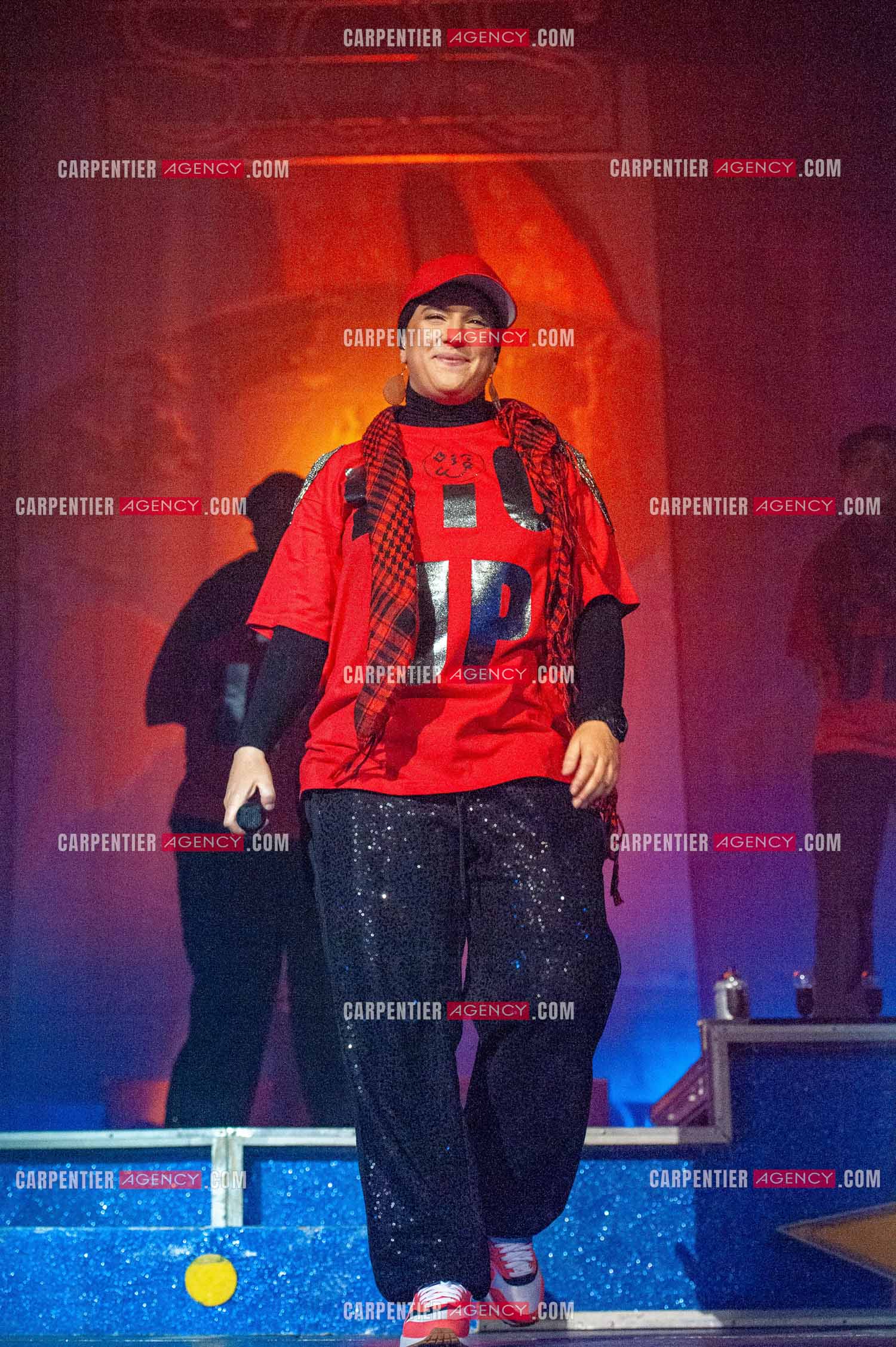 La chanteuse Diam's en concert au Zénith de Paris en 2010.    ( Exclusif )