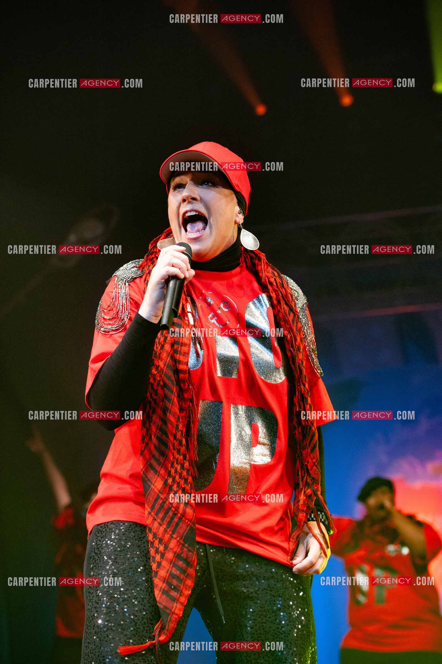 La chanteuse Diam's en concert au Zénith de Paris en 2010.    ( Exclusif )