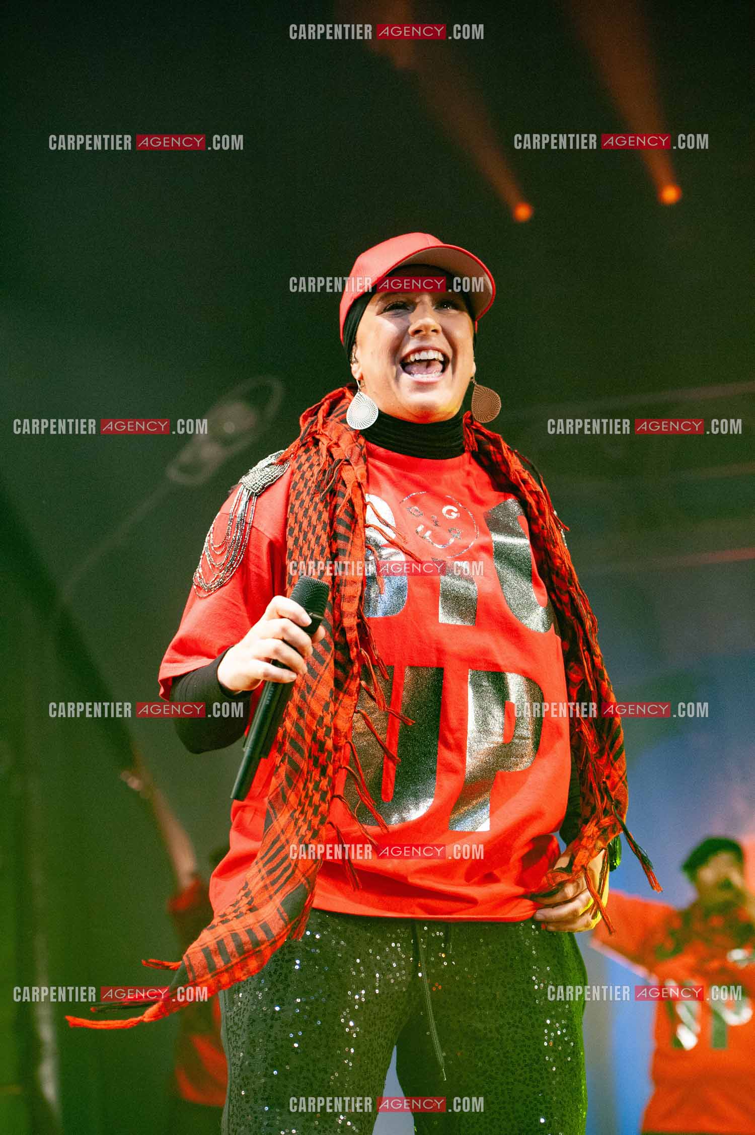 La chanteuse Diam's en concert au Zénith de Paris en 2010.    ( Exclusif )