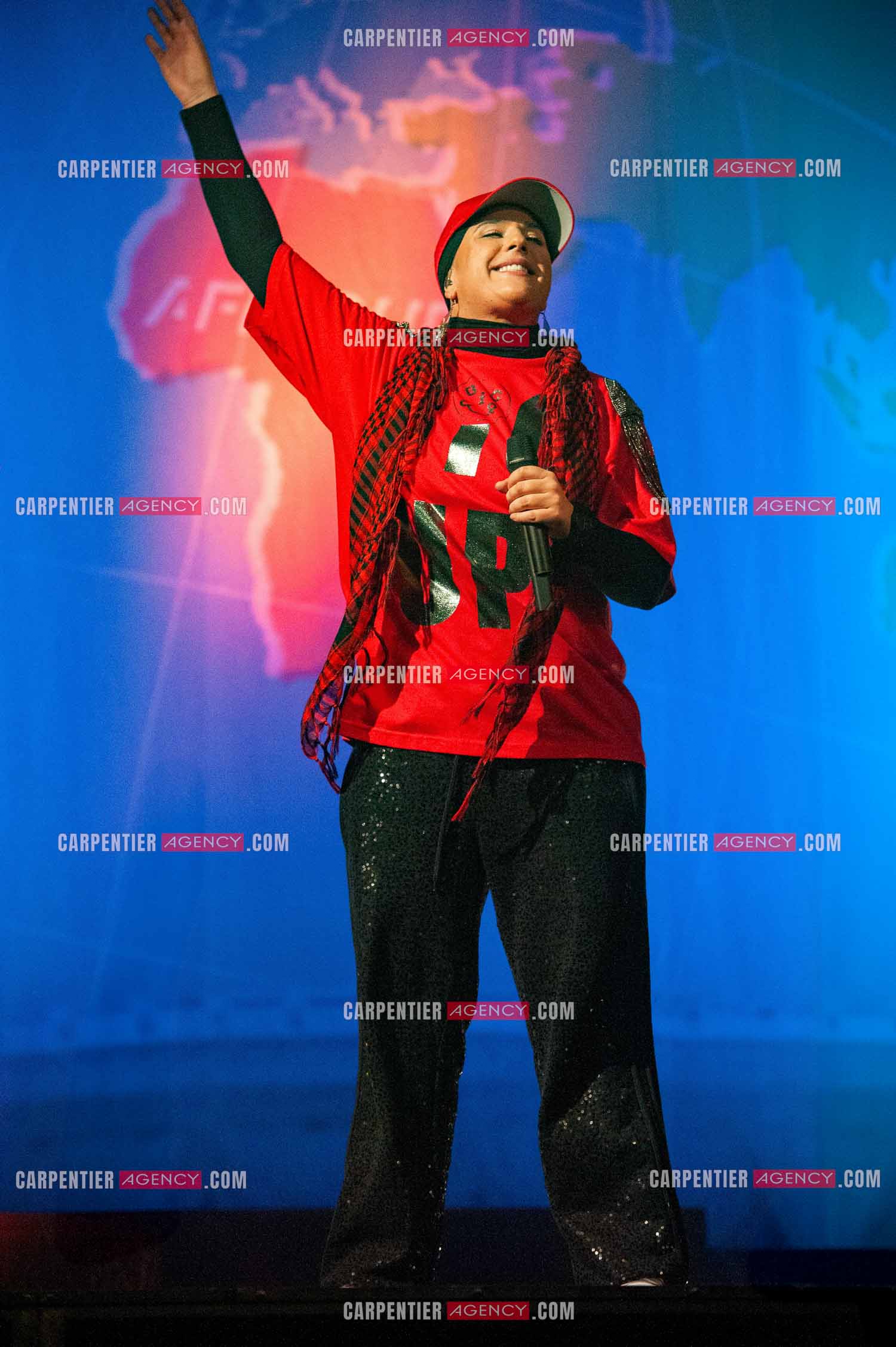 La chanteuse Diam's en concert au Zénith de Paris en 2010.    ( Exclusif )