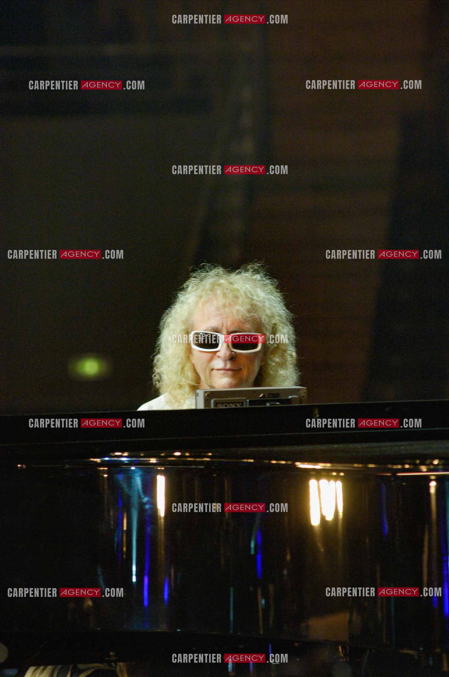 Le chanteur Michel Polnareff lors de ses répétitions au Zénith de Limoges avant d'entamer sa tournée sur toute la France en passant par le POPB de Paris Bercy.         ( Exclusif )