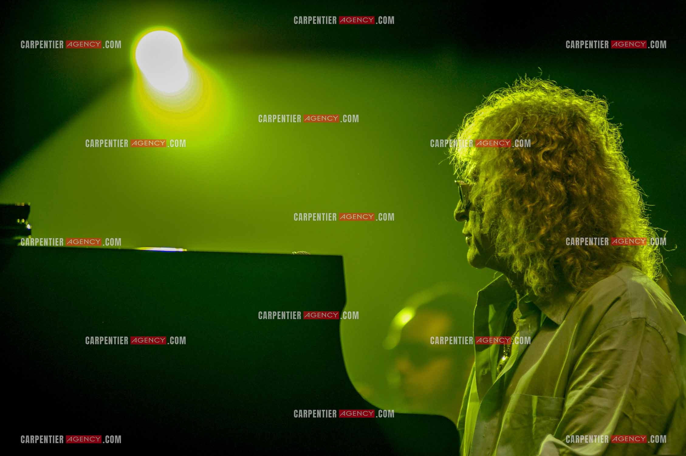 Le chanteur Michel Polnareff lors de ses répétitions au Zénith de Limoges avant d'entamer sa tournée sur toute la France en passant par le POPB de Paris Bercy.         ( Exclusif )