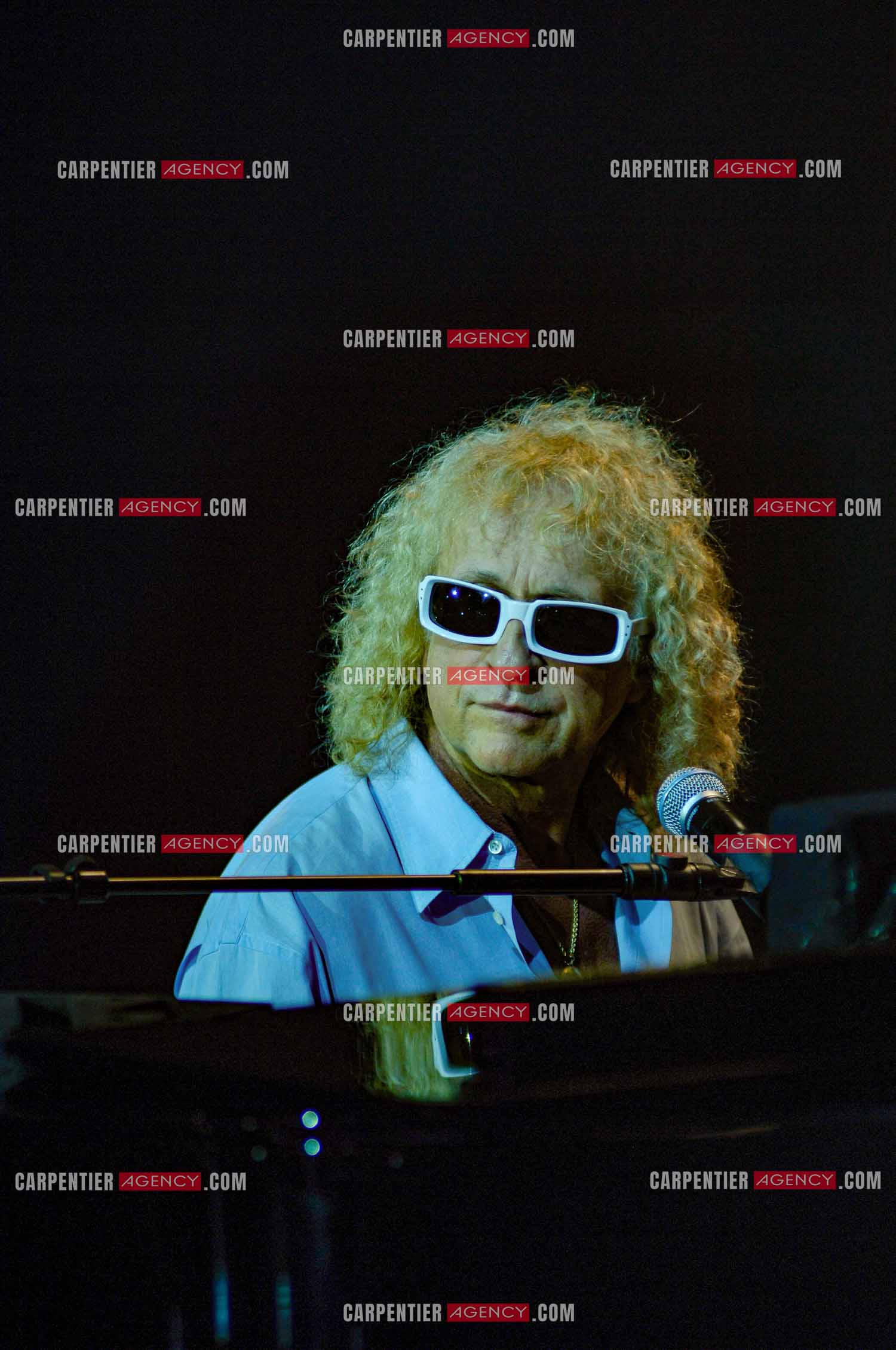 Le chanteur Michel Polnareff lors de ses répétitions au Zénith de Limoges avant d'entamer sa tournée sur toute la France en passant par le POPB de Paris Bercy.         ( Exclusif )