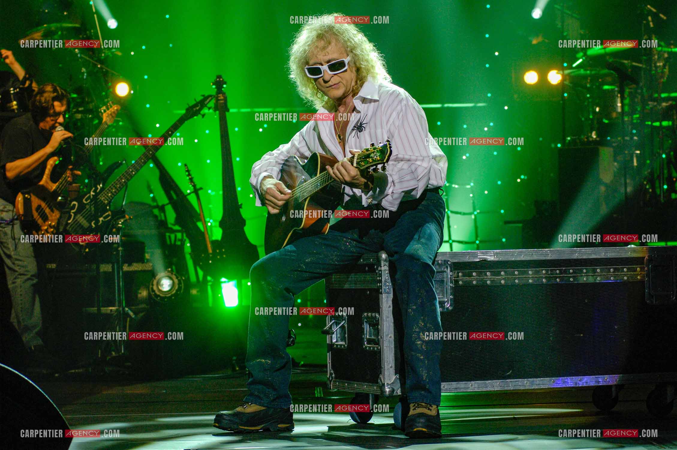 Le chanteur Michel Polnareff lors de ses répétitions au Zénith de Limoges avant d'entamer sa tournée sur toute la France en passant par le POPB de Paris Bercy.         ( Exclusif )