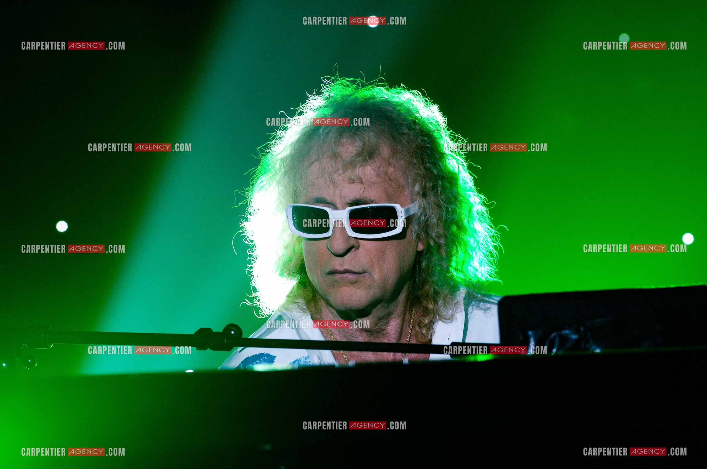 Le chanteur Michel Polnareff lors de ses répétitions au Zénith de Limoges avant d'entamer sa tournée sur toute la France en passant par le POPB de Paris Bercy.         ( Exclusif )
