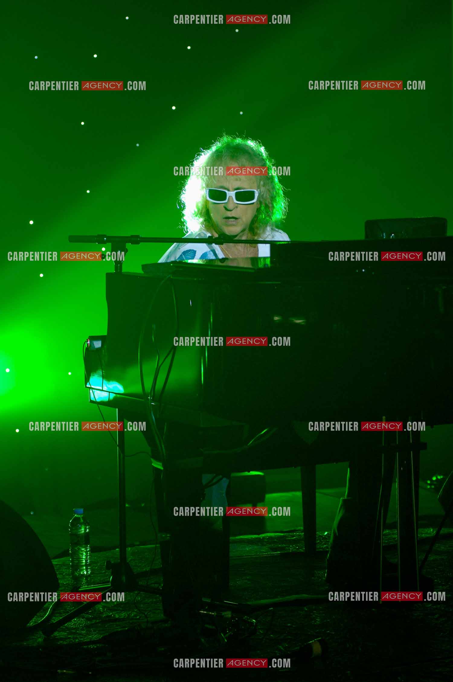 Le chanteur Michel Polnareff lors de ses répétitions au Zénith de Limoges avant d'entamer sa tournée sur toute la France en passant par le POPB de Paris Bercy.         ( Exclusif )