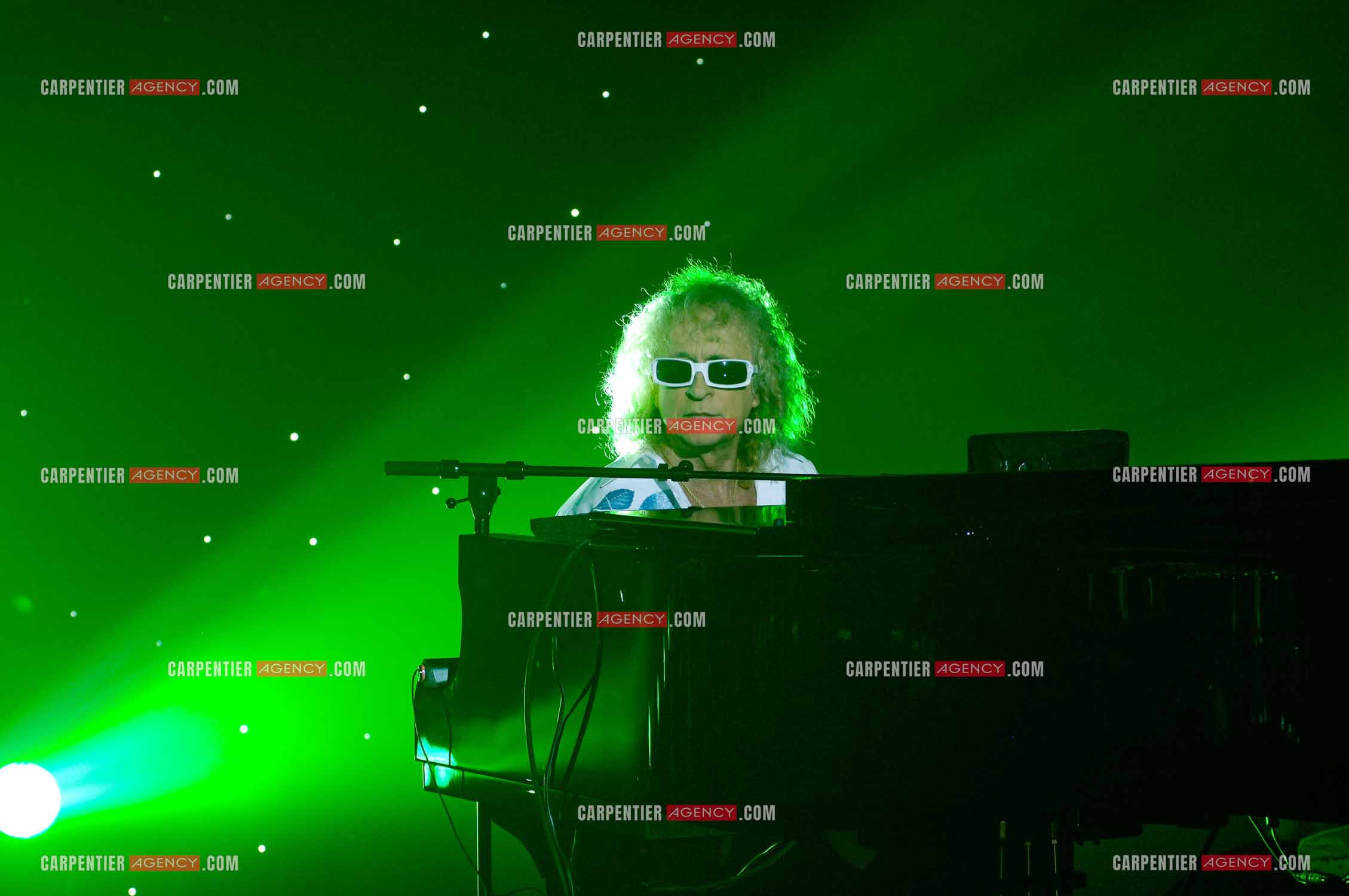 Le chanteur Michel Polnareff lors de ses répétitions au Zénith de Limoges avant d'entamer sa tournée sur toute la France en passant par le POPB de Paris Bercy.         ( Exclusif )