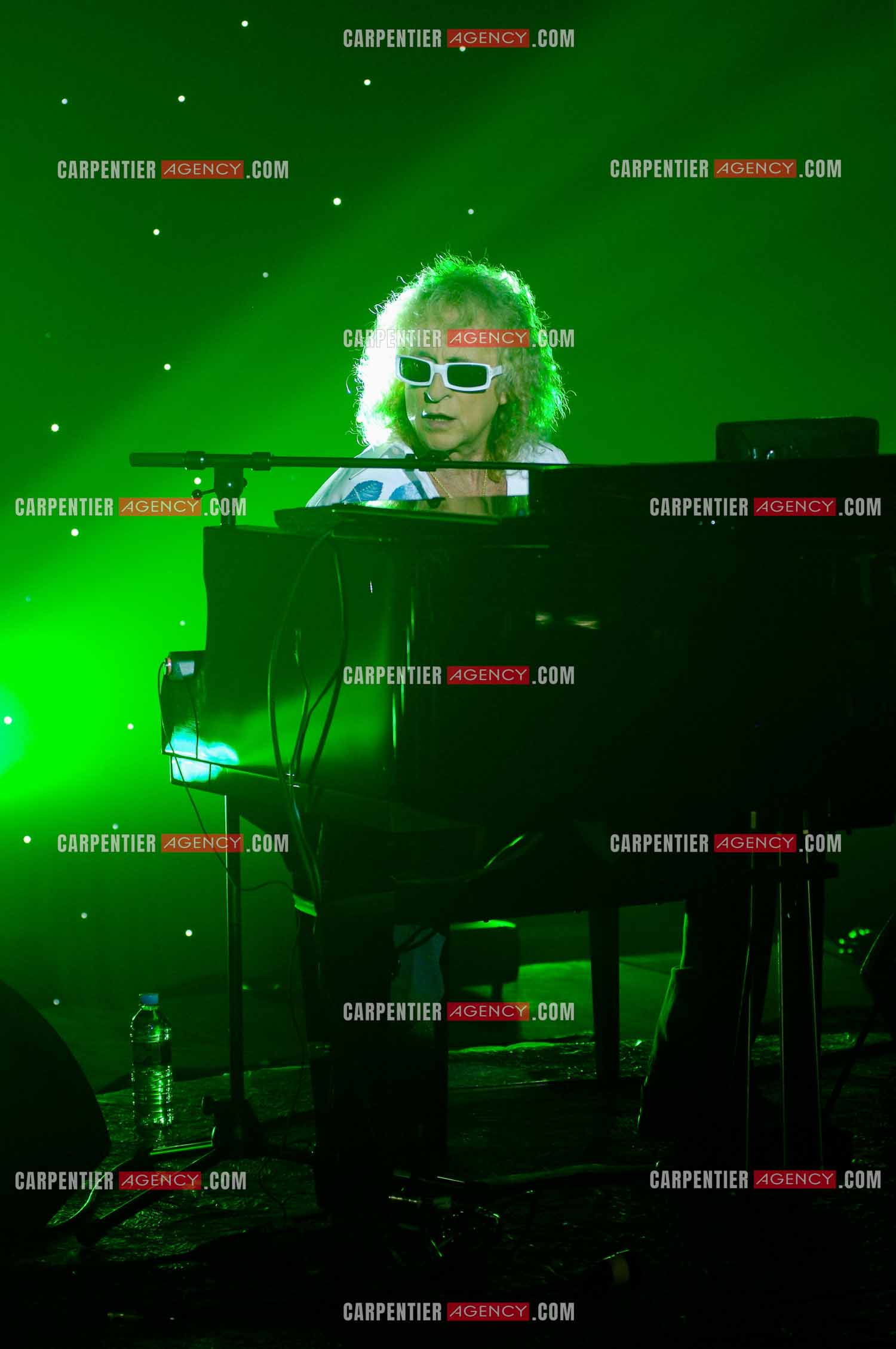 Le chanteur Michel Polnareff lors de ses répétitions au Zénith de Limoges avant d'entamer sa tournée sur toute la France en passant par le POPB de Paris Bercy.         ( Exclusif )