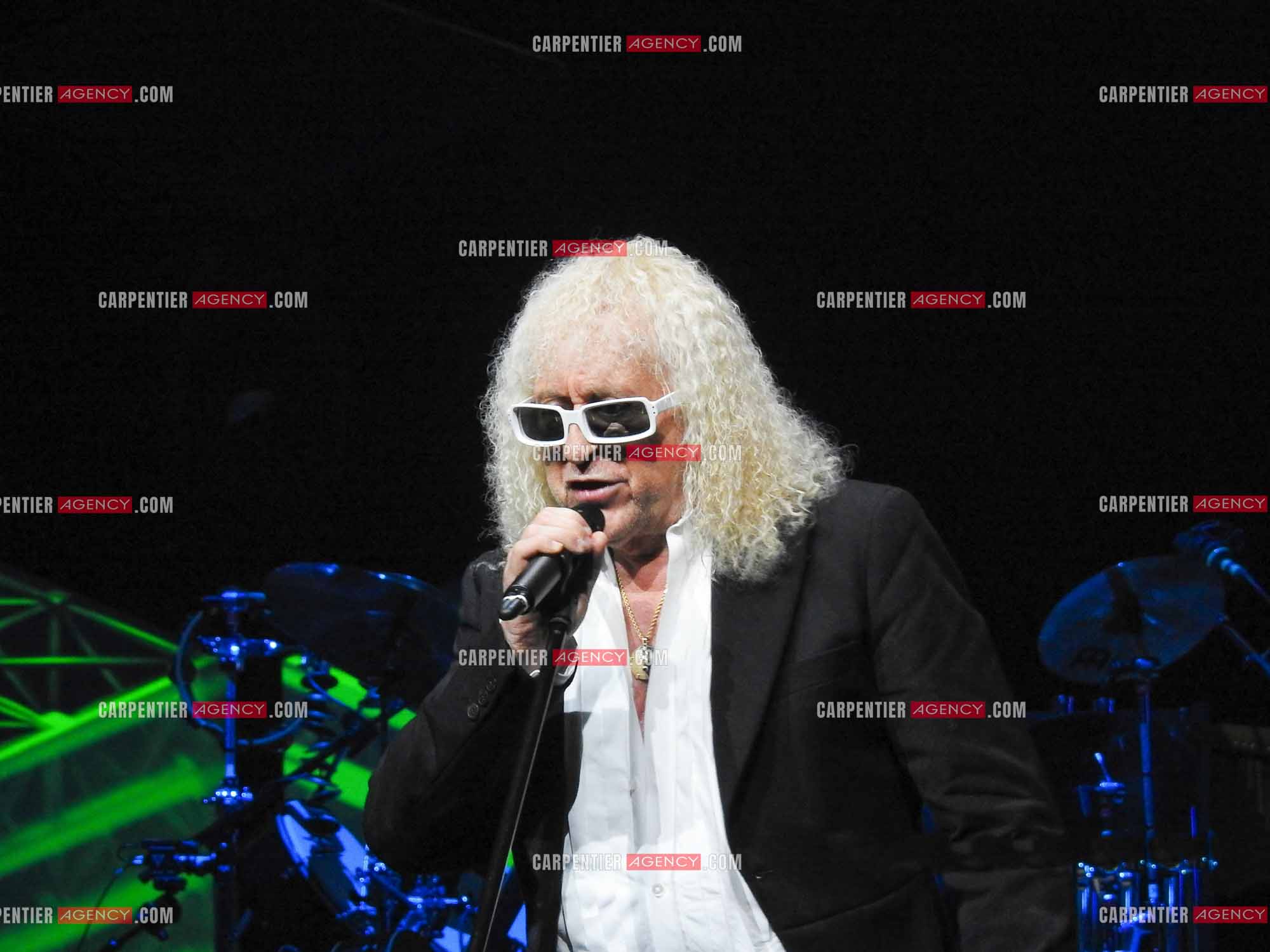 Le chanteur Michel Polnareff en concert au POPB de Paris Bercy en 2016.