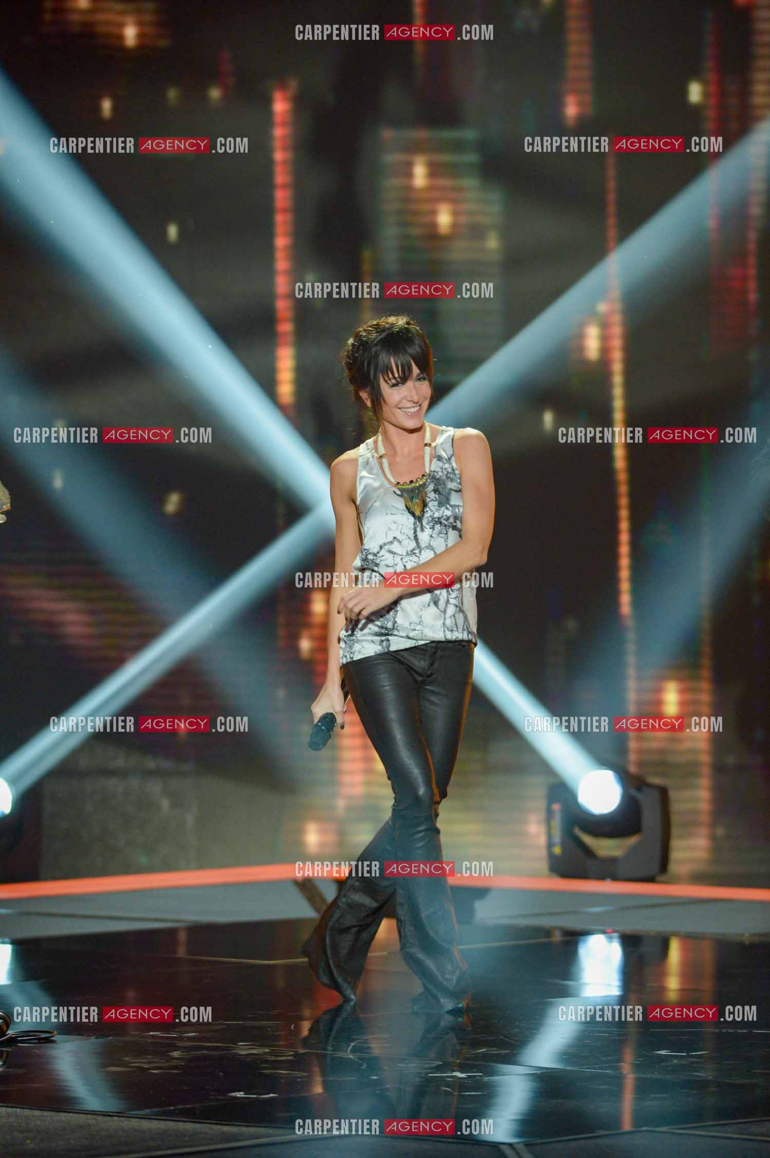 La chanteuse Jenifer Bartoli coach vocal de l'émission The Voice Kid's.  ( Exclusif )