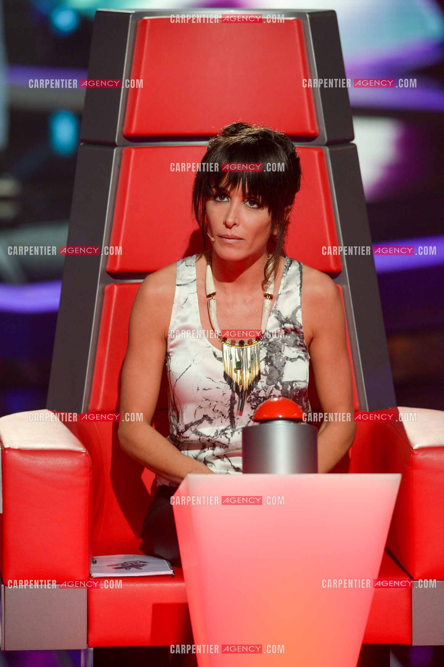 La chanteuse Jenifer Bartoli coach vocal de l'émission The Voice Kid's.  ( Exclusif )