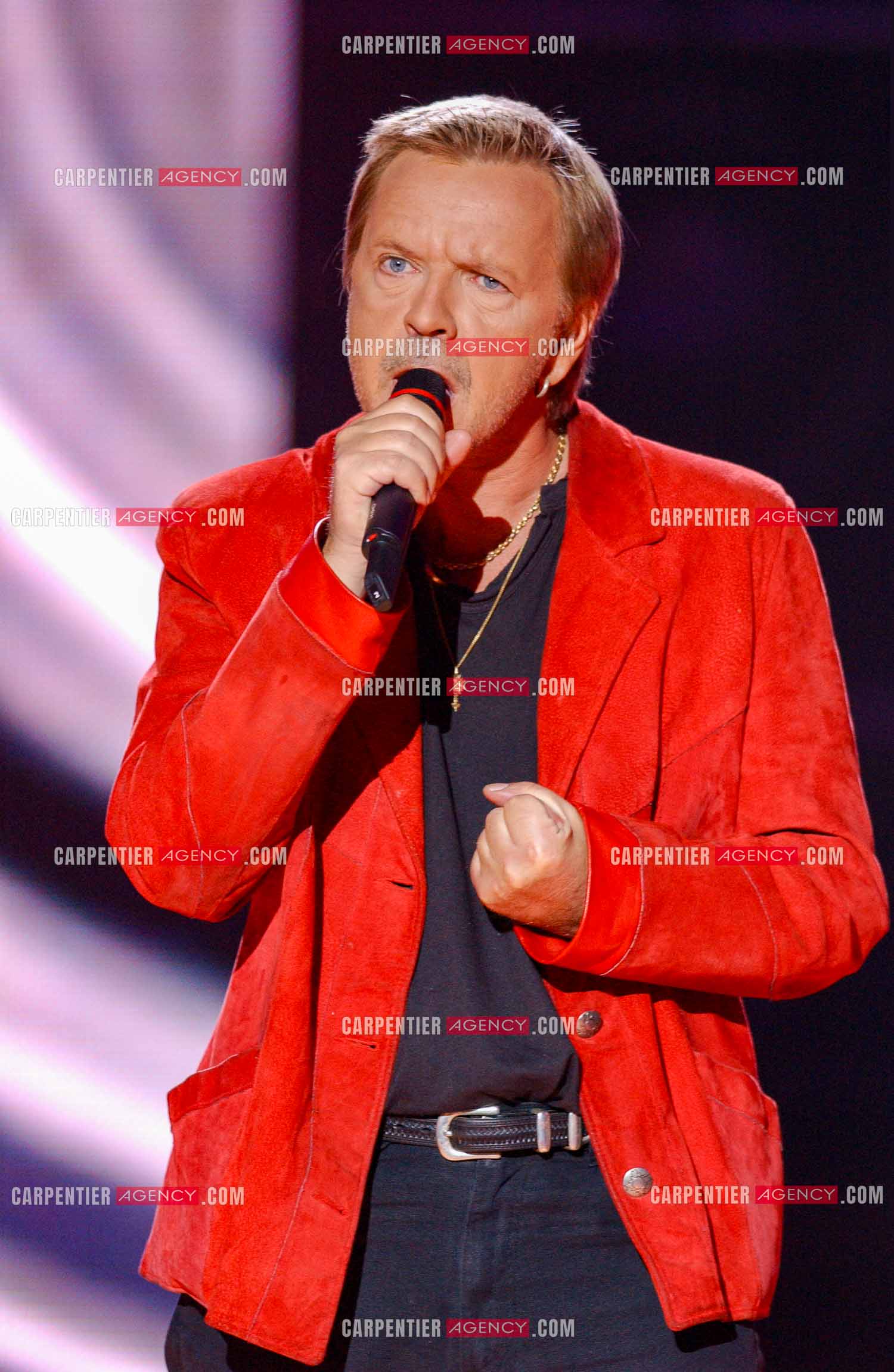 Le chanteur Renaud invité pour l'anniversaire des 20 ans du Zénith de Paris.