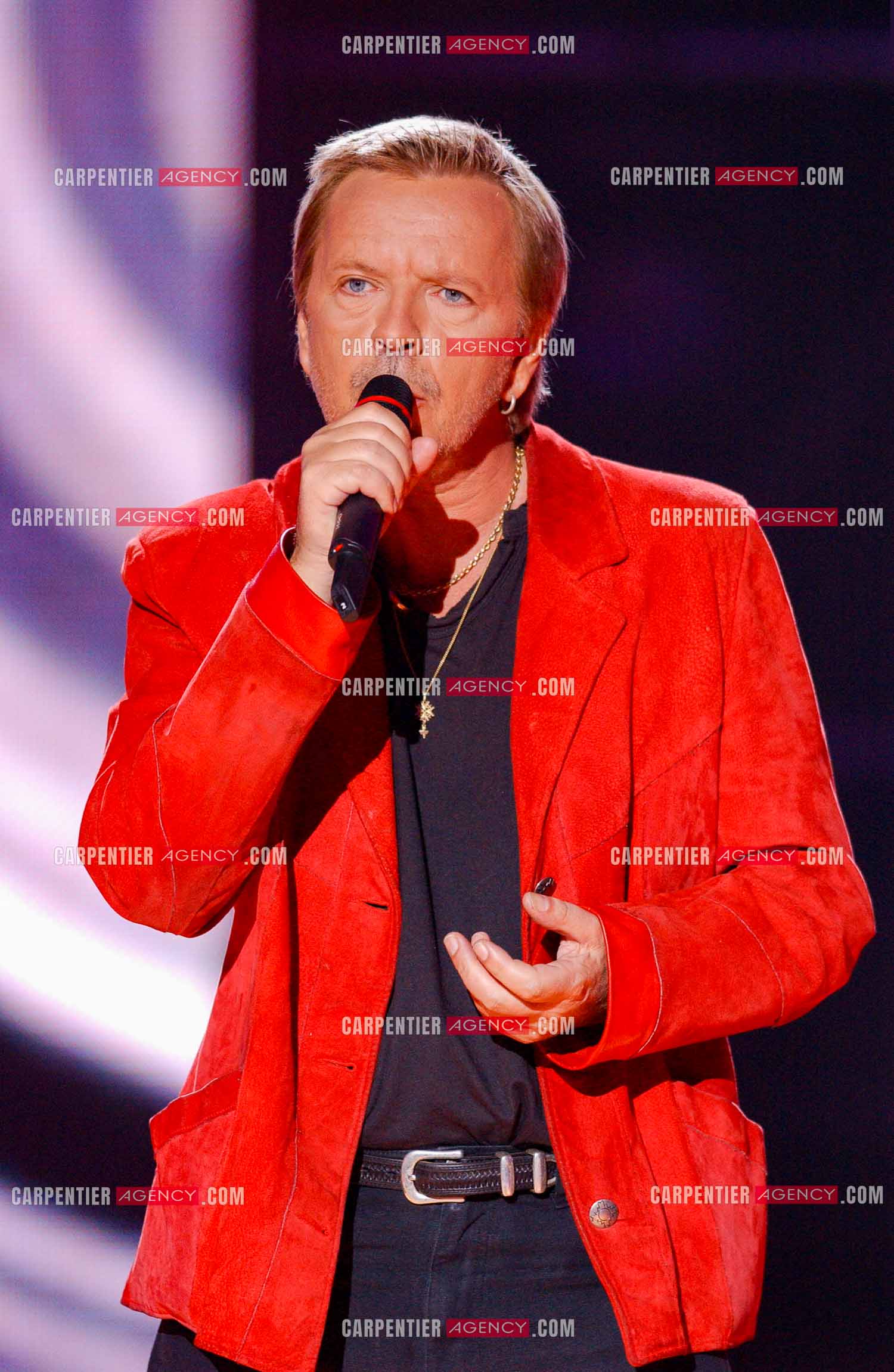 Le chanteur Renaud invité pour l'anniversaire des 20 ans du Zénith de Paris.