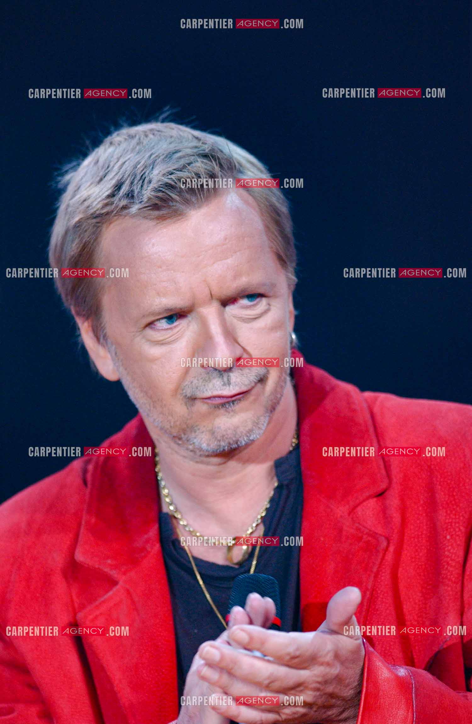 Le chanteur Renaud invité pour l'anniversaire des 20 ans du Zénith de Paris.